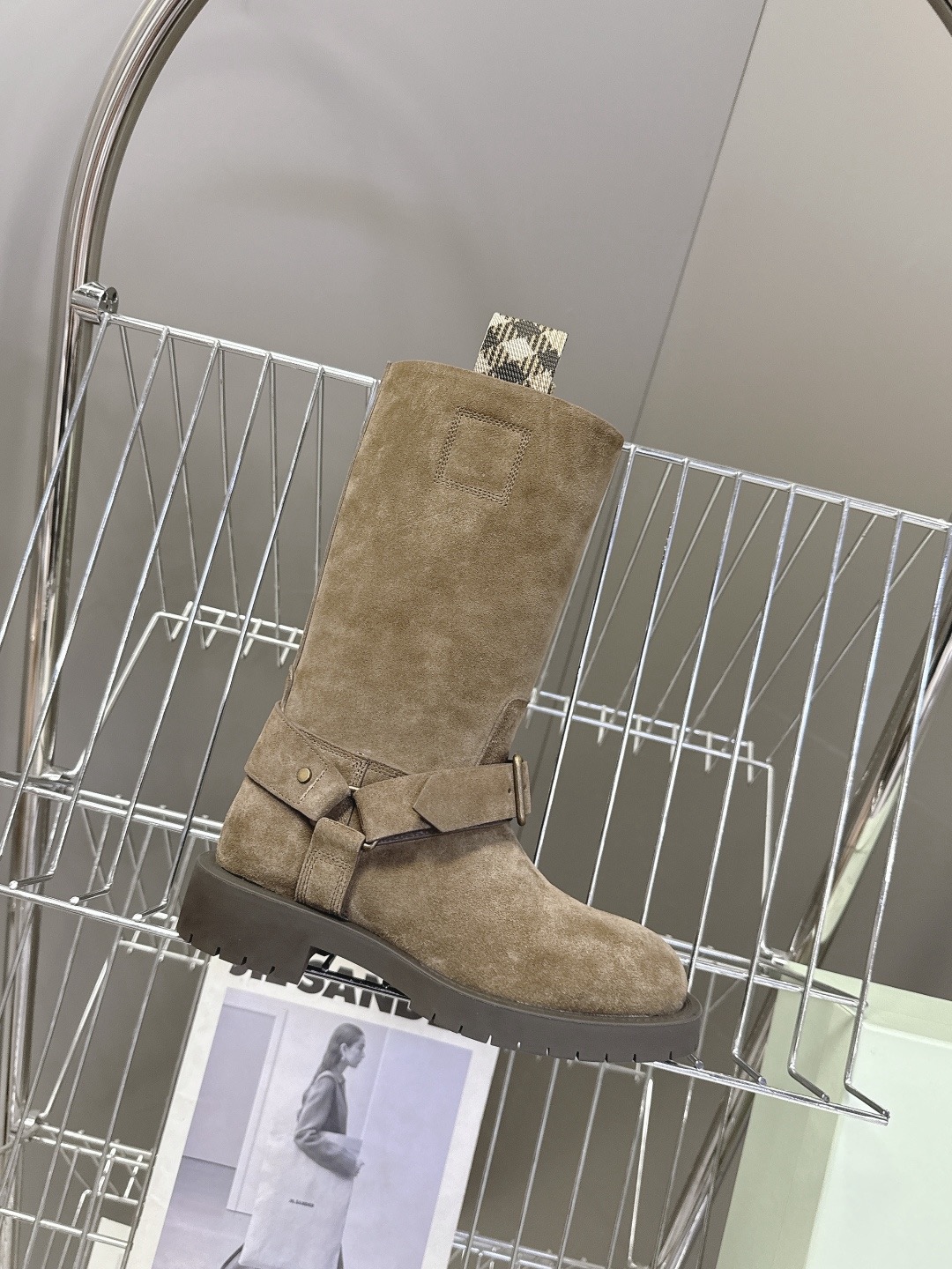 BURBERRY 버버리 롱부츠 블랙 5