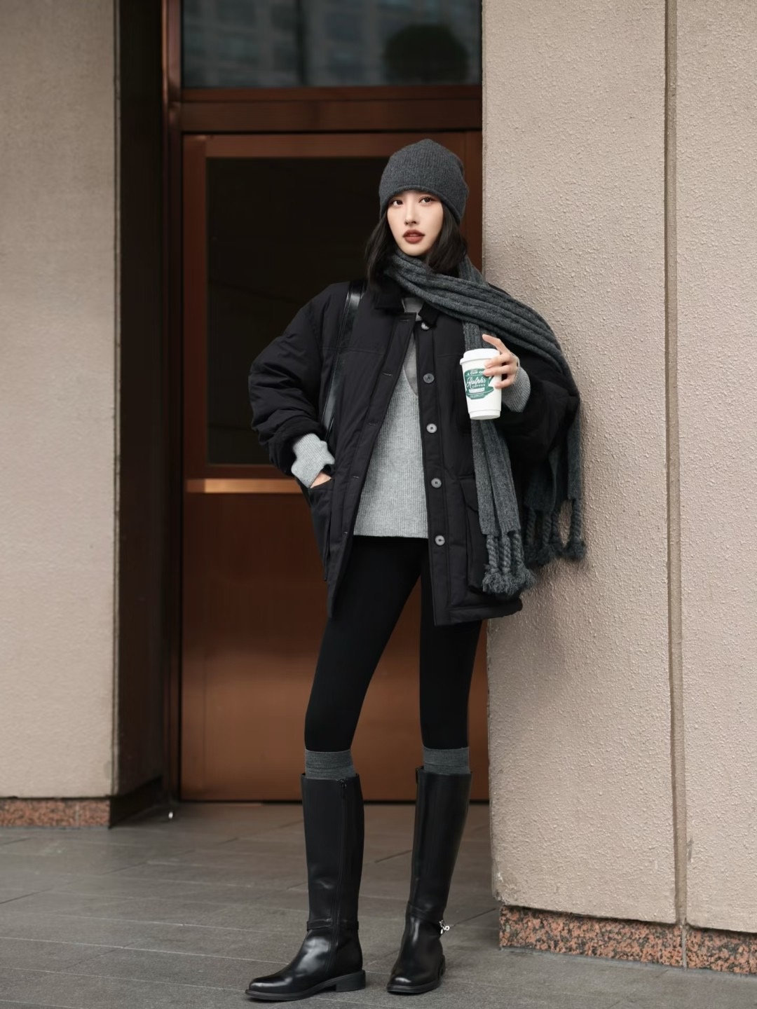 HERMES 에르메스 롱 부츠 블랙 2