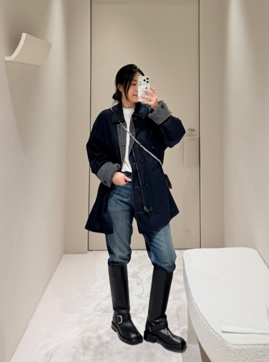 MAISON MARGIELA 마르지엘라 MM6 타비 부츠 블랙 2