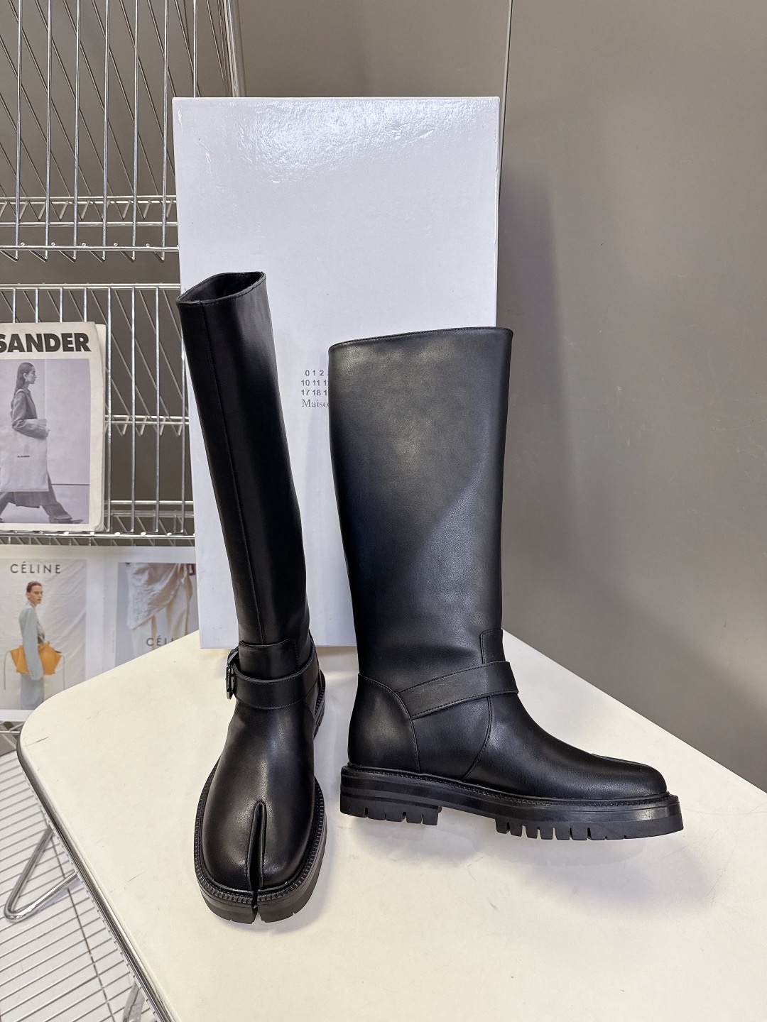 MAISON MARGIELA 마르지엘라 MM6 타비 부츠 블랙 6