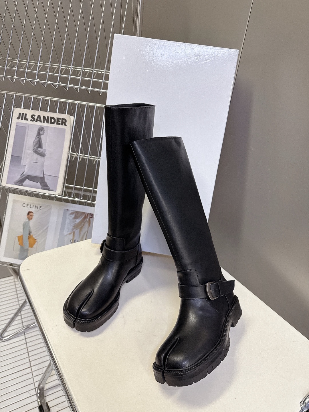 MAISON MARGIELA 마르지엘라 MM6 타비 부츠 블랙 7