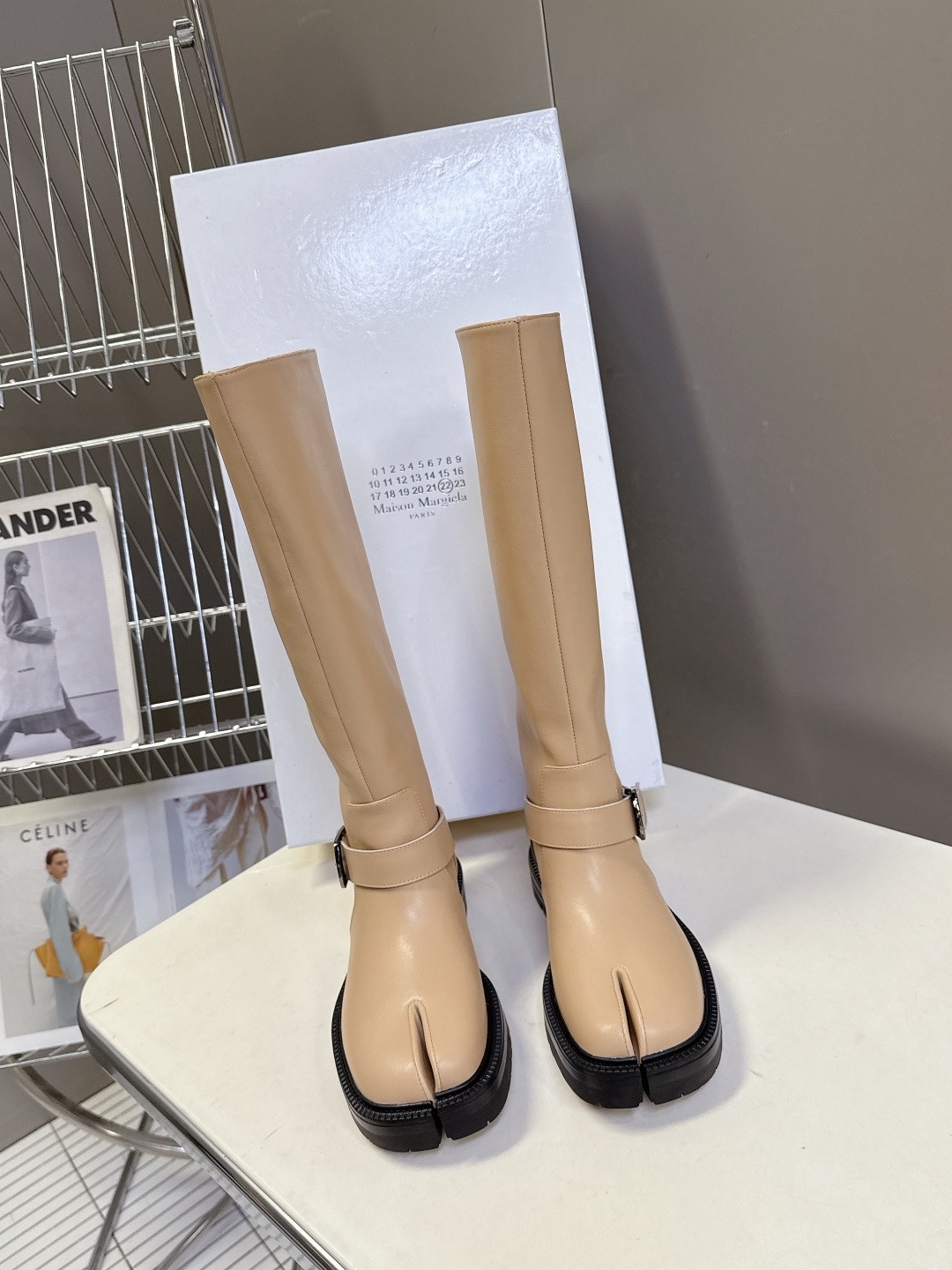 MAISON MARGIELA 마르지엘라 MM6 타비 부츠 블랙 2