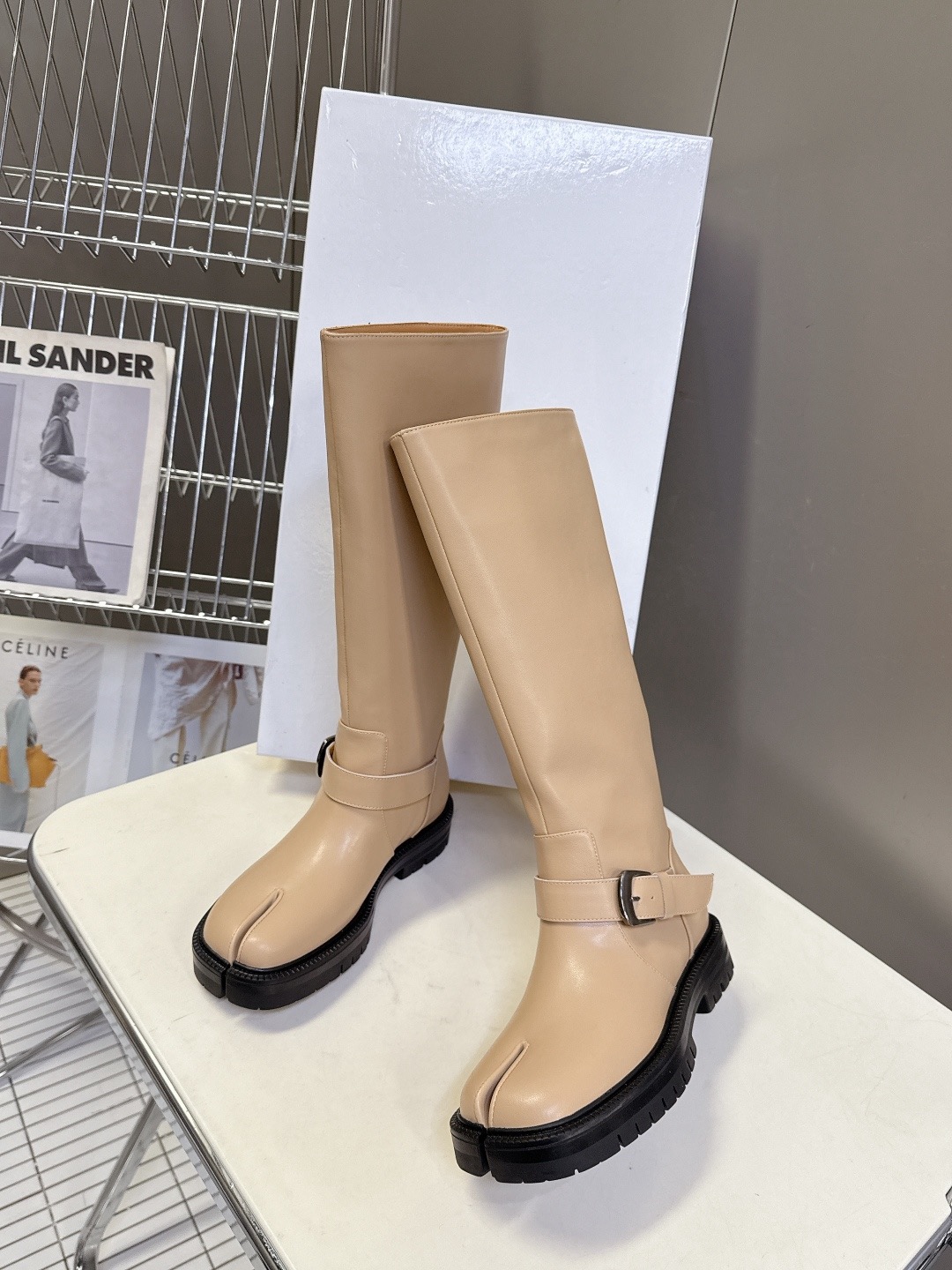 MAISON MARGIELA 마르지엘라 MM6 타비 부츠 블랙 5