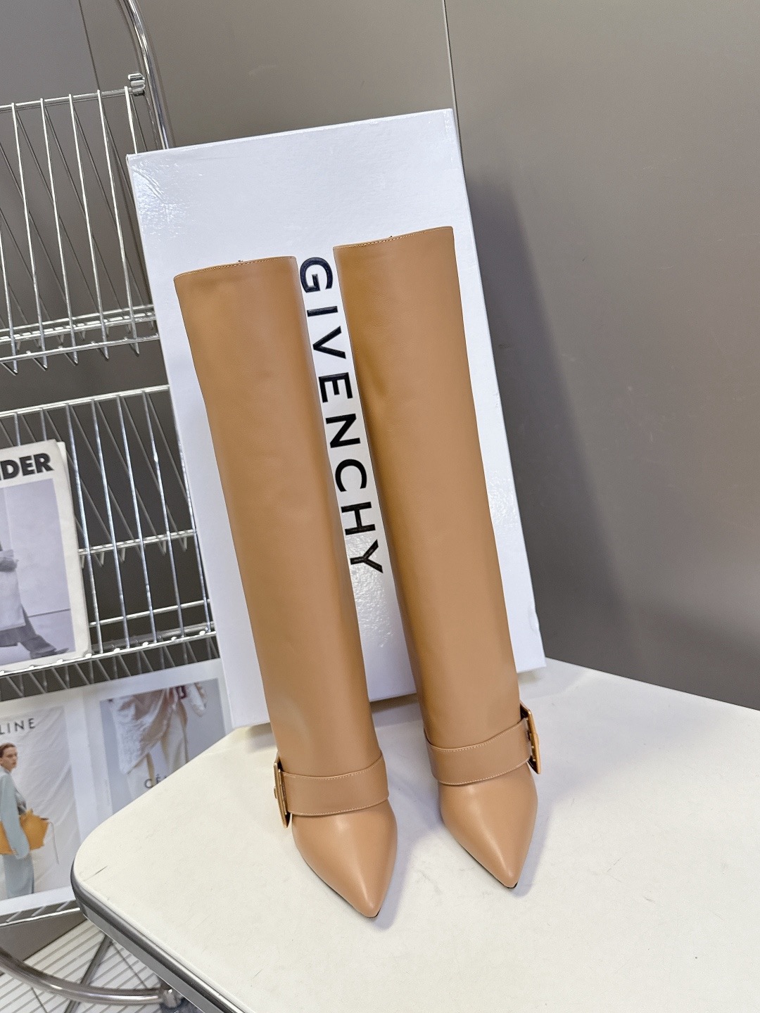 BALMAIN 발망 롱부츠 블랙 4