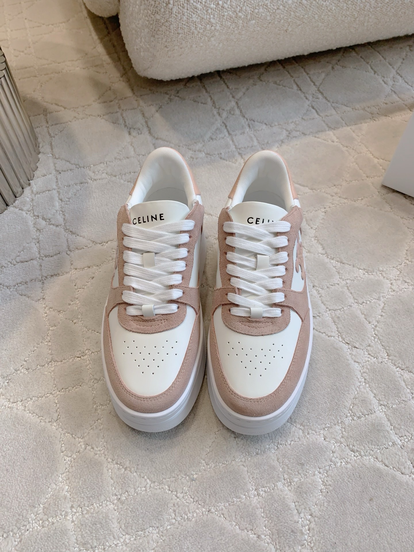 CELINE 셀린느 키높이 스니커즈 화이트 2