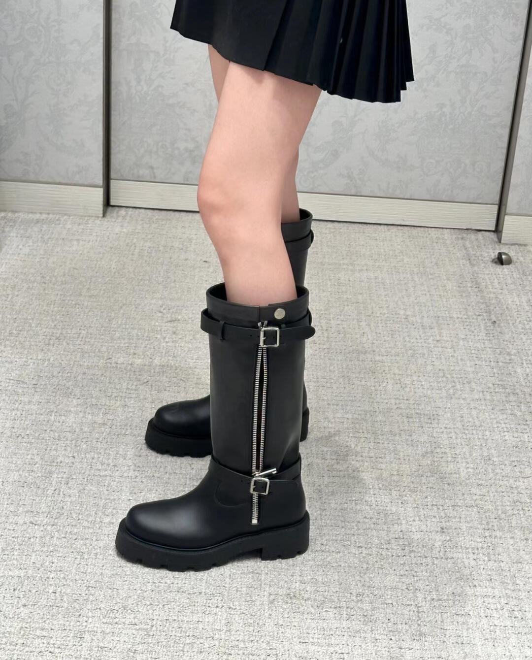 DIOR 디올 D-퀘스트 부츠 블랙 3