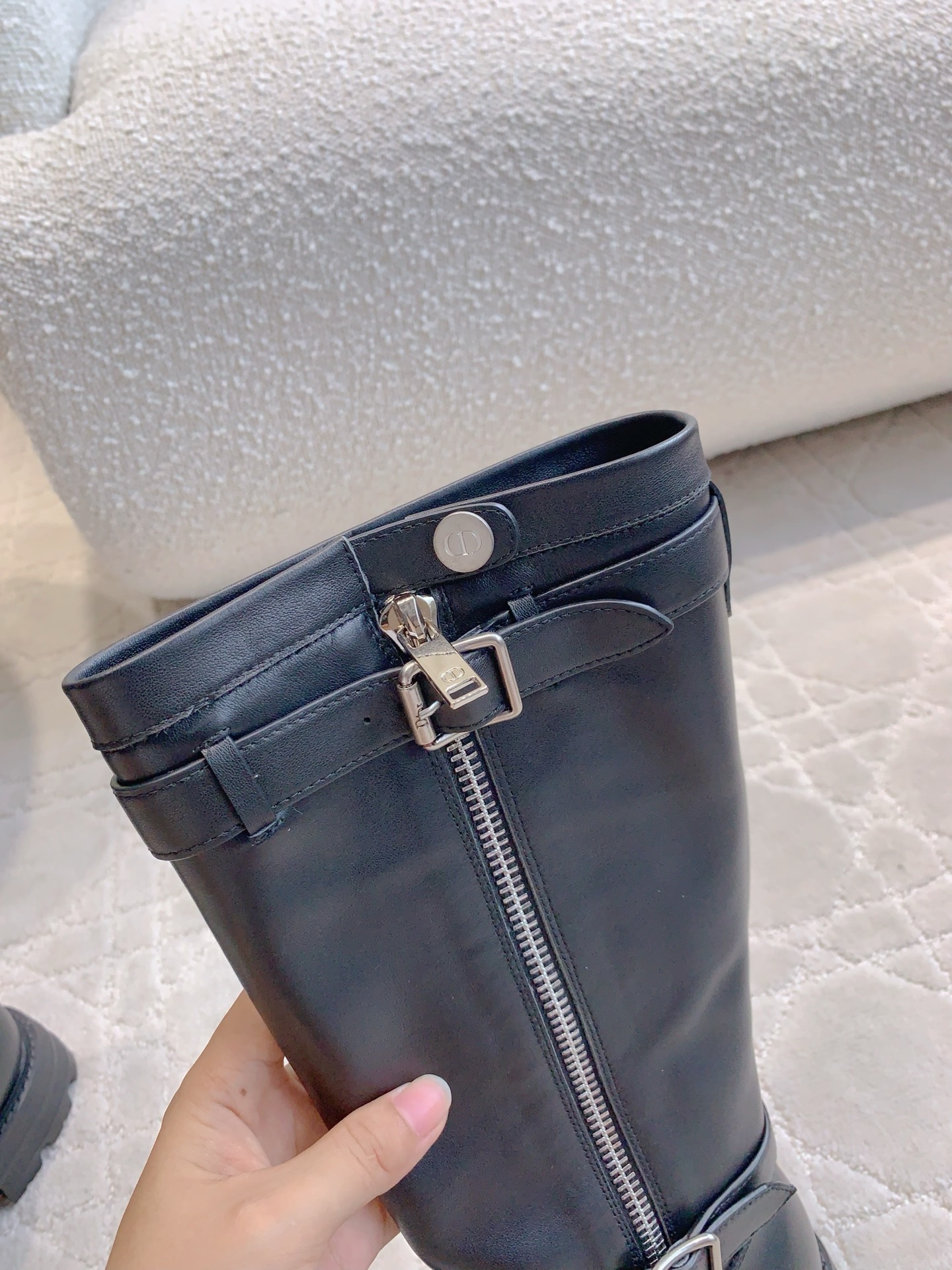 DIOR 디올 D-퀘스트 부츠 블랙 12