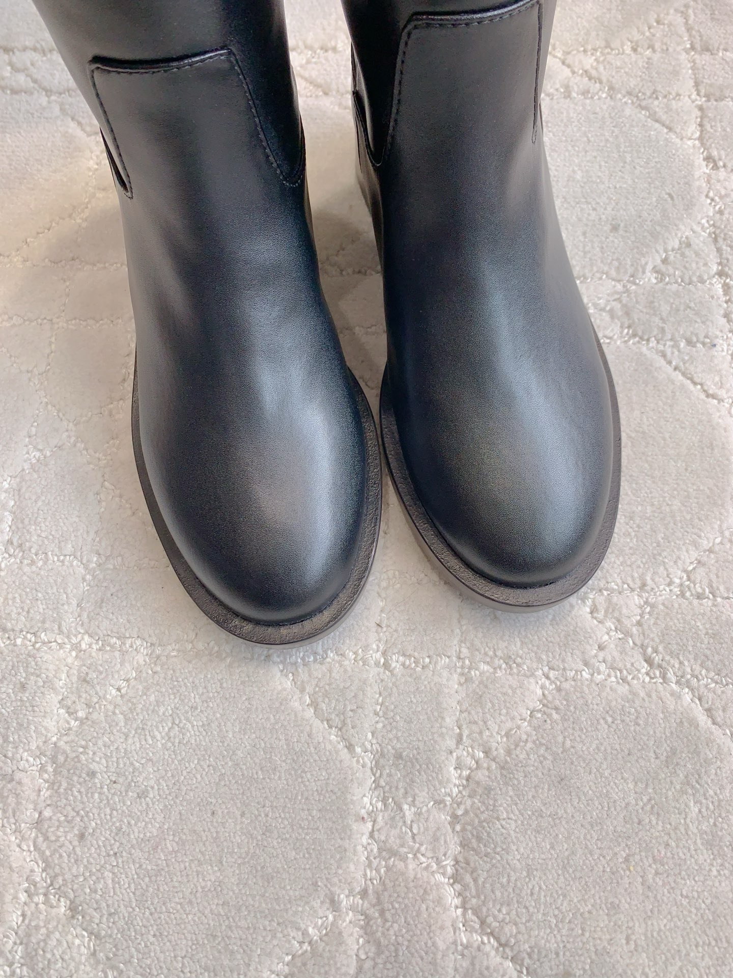 VALENTINO 발렌티노 V 로고 부츠 블랙 9