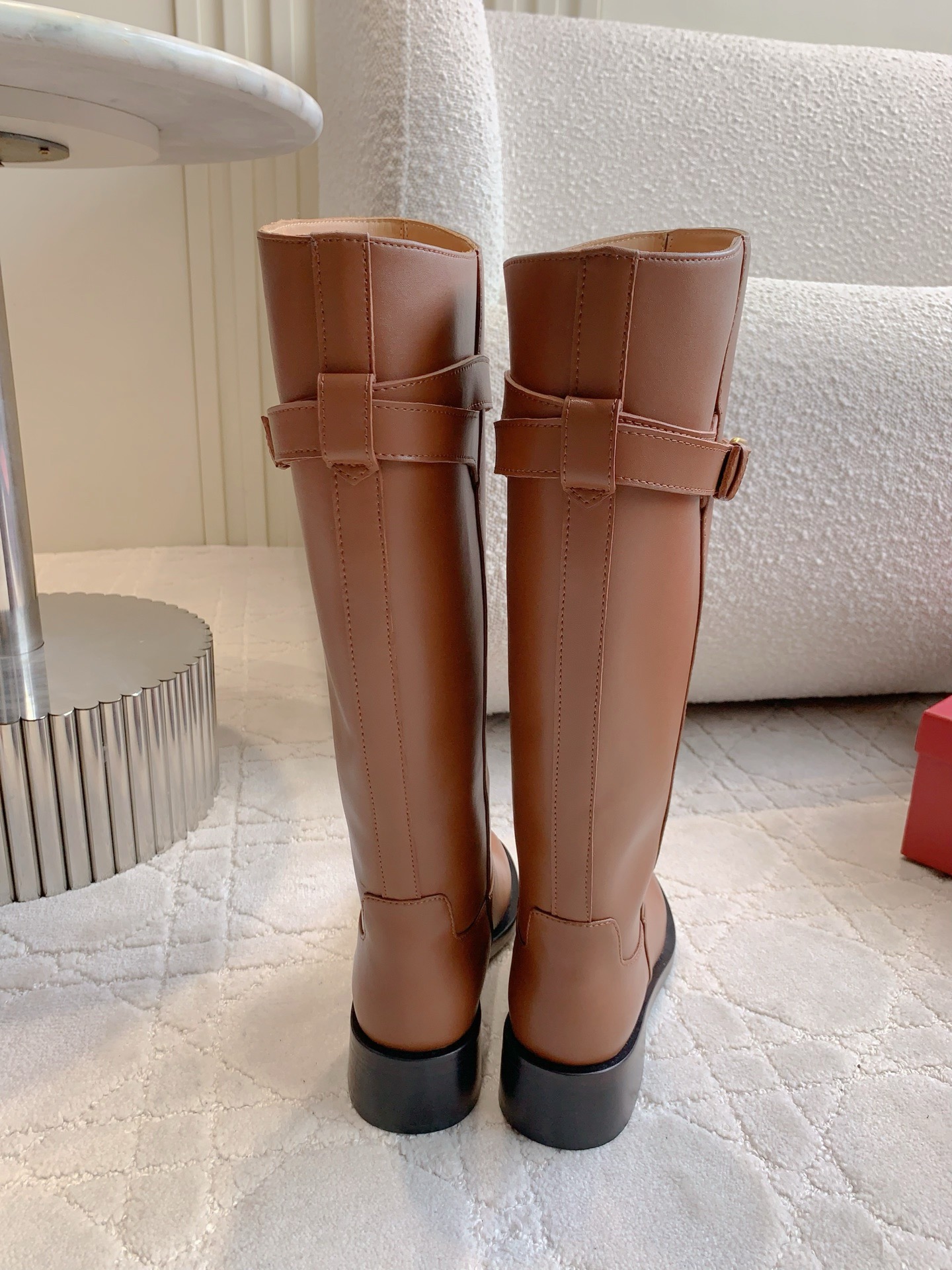 VALENTINO 발렌티노 V 로고 부츠 블랙 3