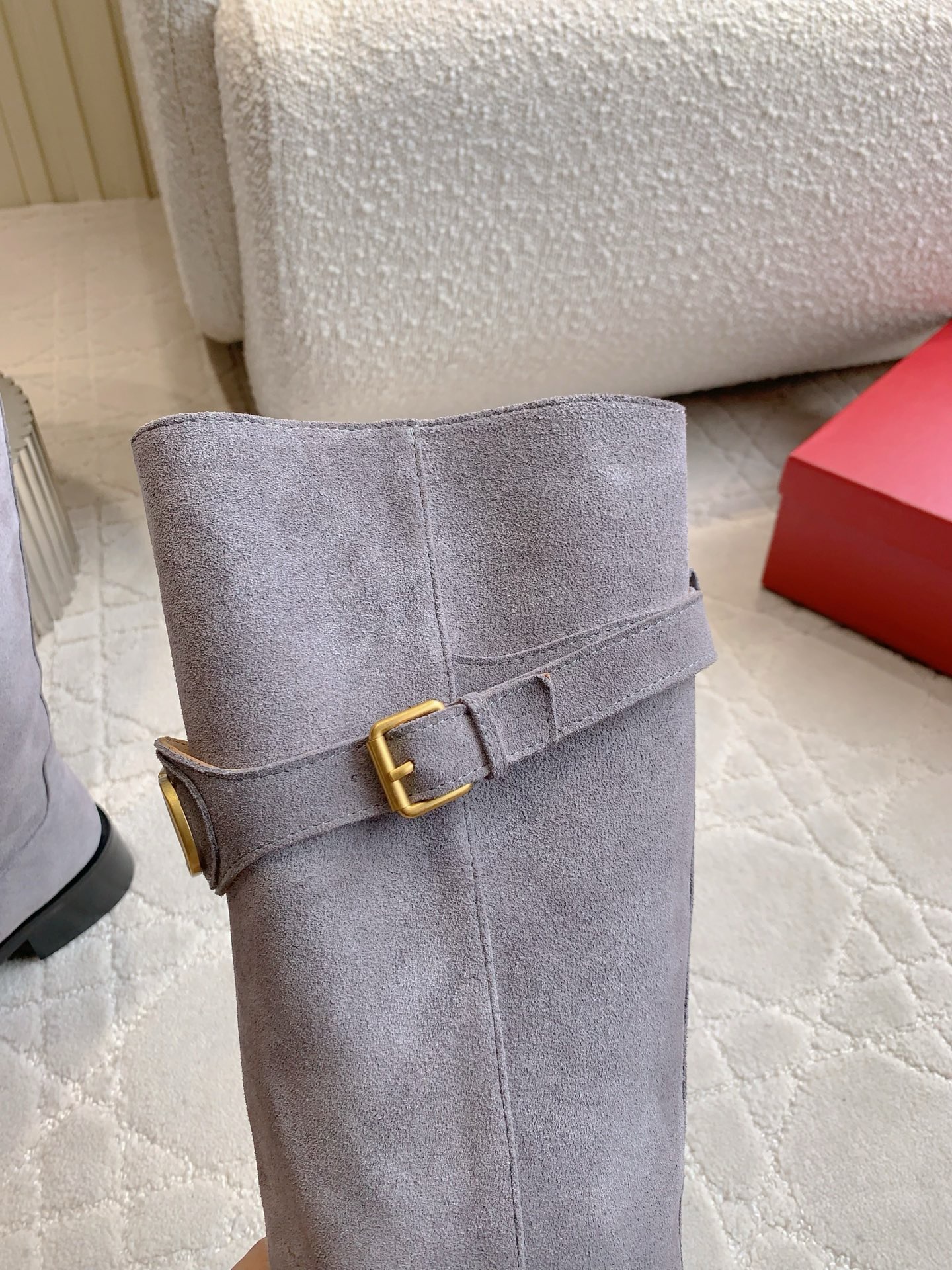 VALENTINO 발렌티노 V 로고 부츠 블랙 9