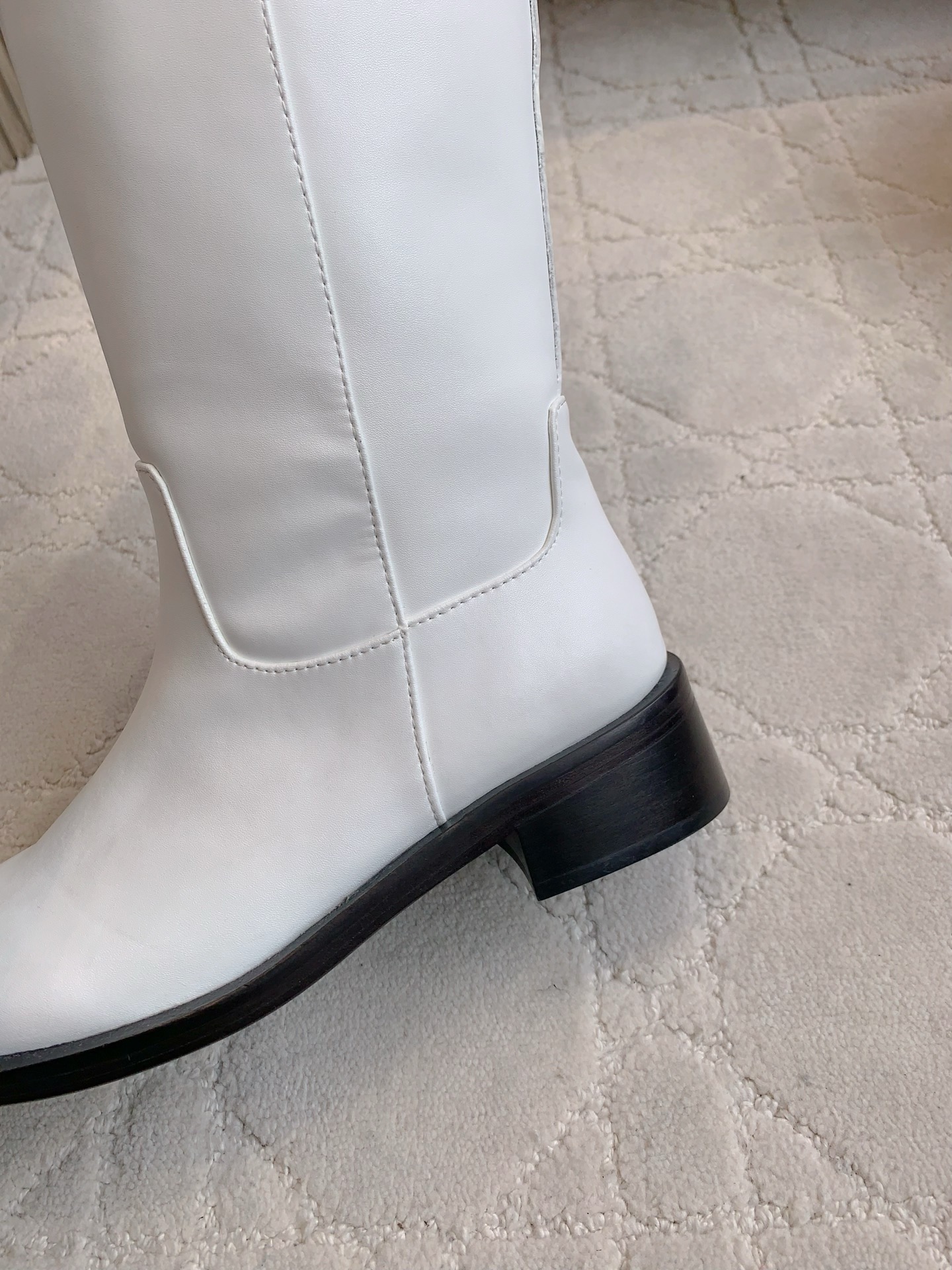 VALENTINO 발렌티노 V 로고 부츠 블랙 8