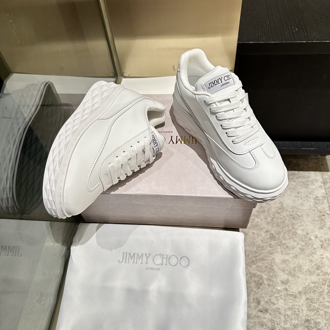 JIMMY CHOO 지미추 화이트 스니커즈 10
