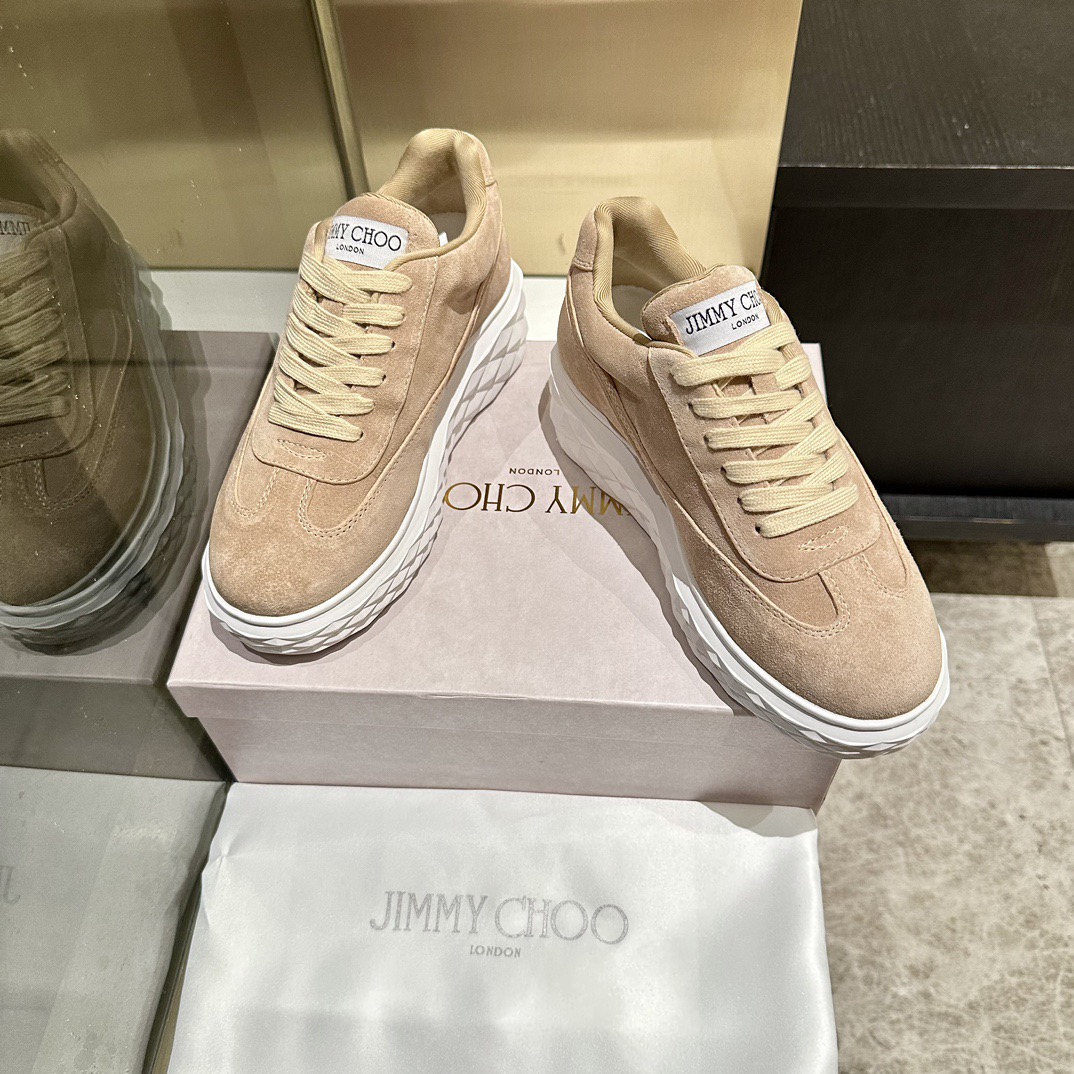 JIMMY CHOO 지미추 화이트 스니커즈 1