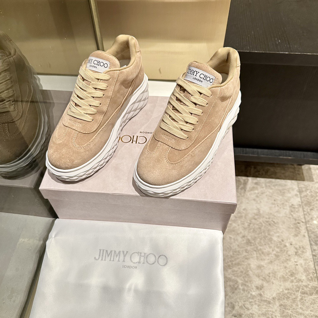 JIMMY CHOO 지미추 화이트 스니커즈 4