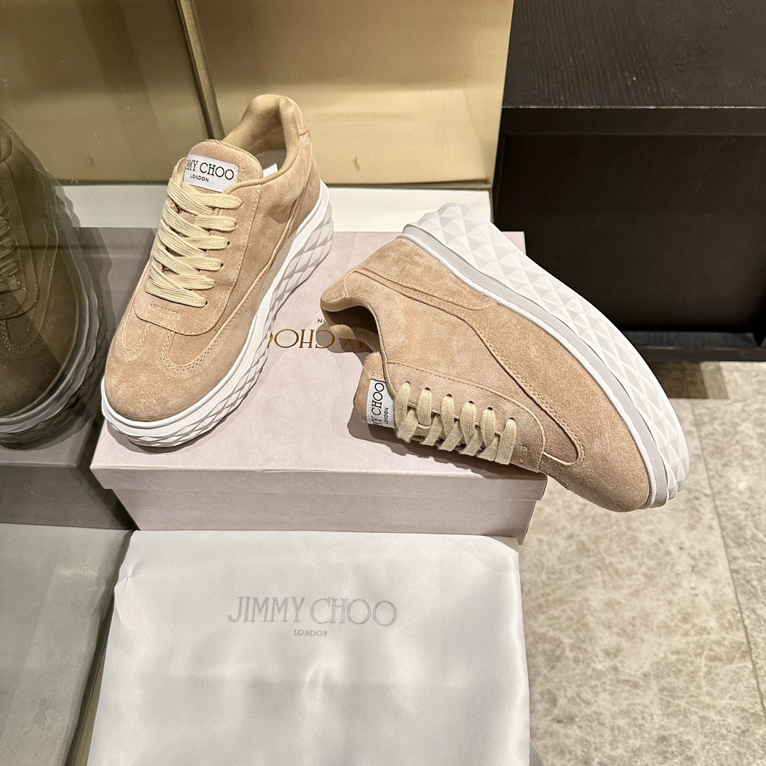 JIMMY CHOO 지미추 화이트 스니커즈 5