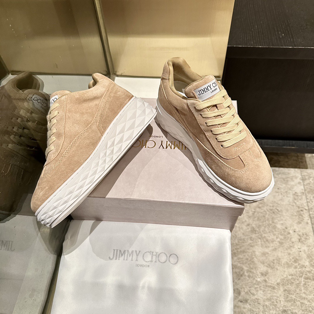 JIMMY CHOO 지미추 화이트 스니커즈 6