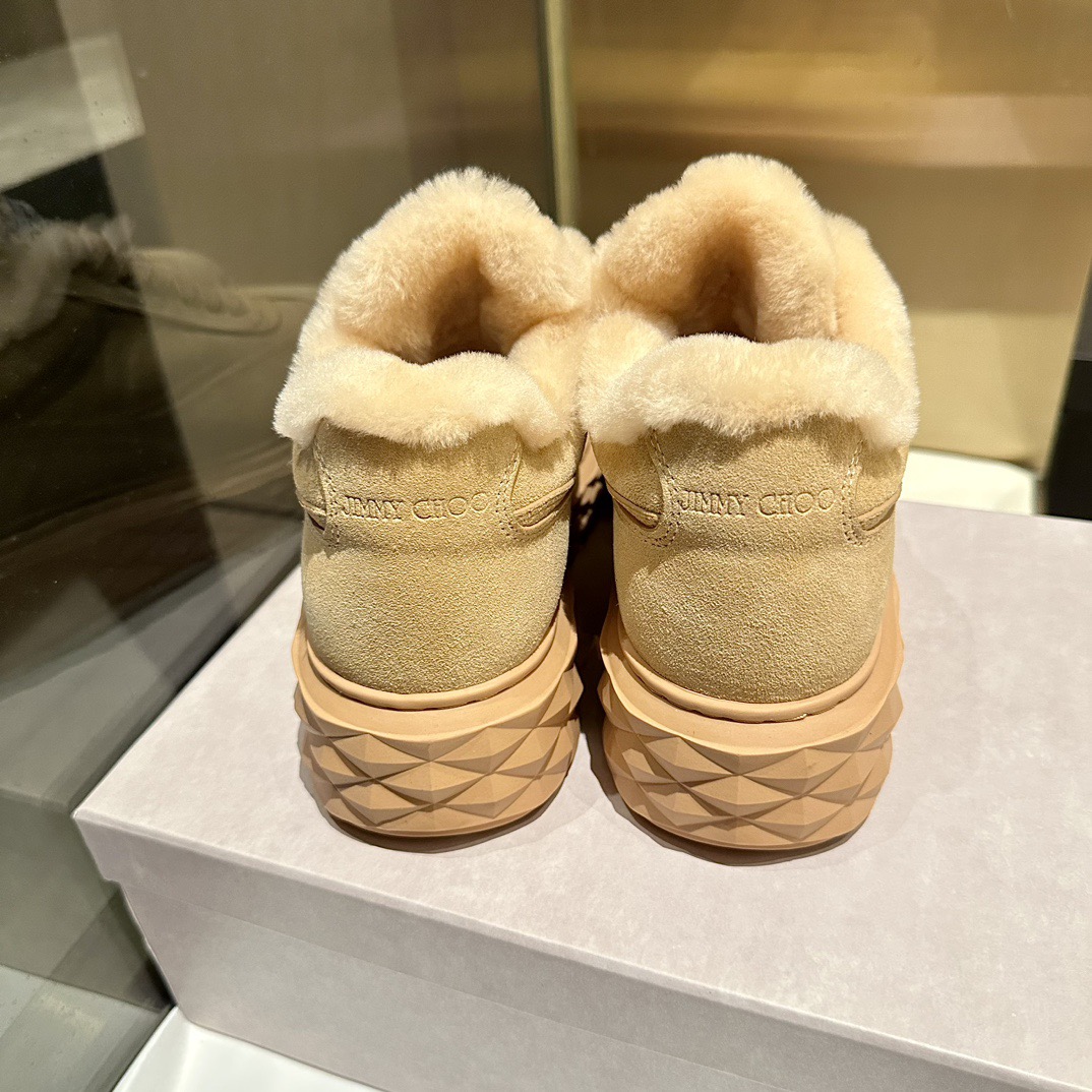 JIMMY CHOO 지미추 2025 가을/겨울 털 신발 10