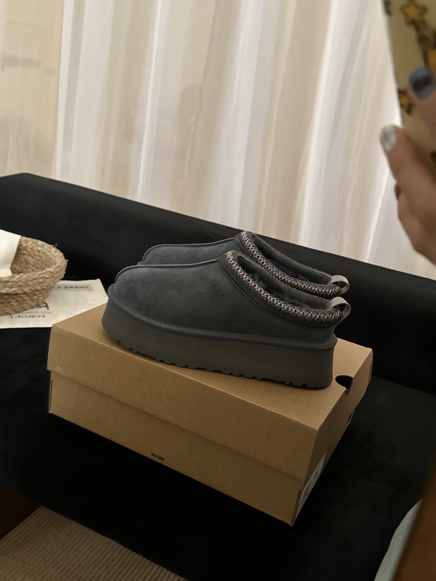 UGG 어그 클래식 미니 부츠 그레이 5