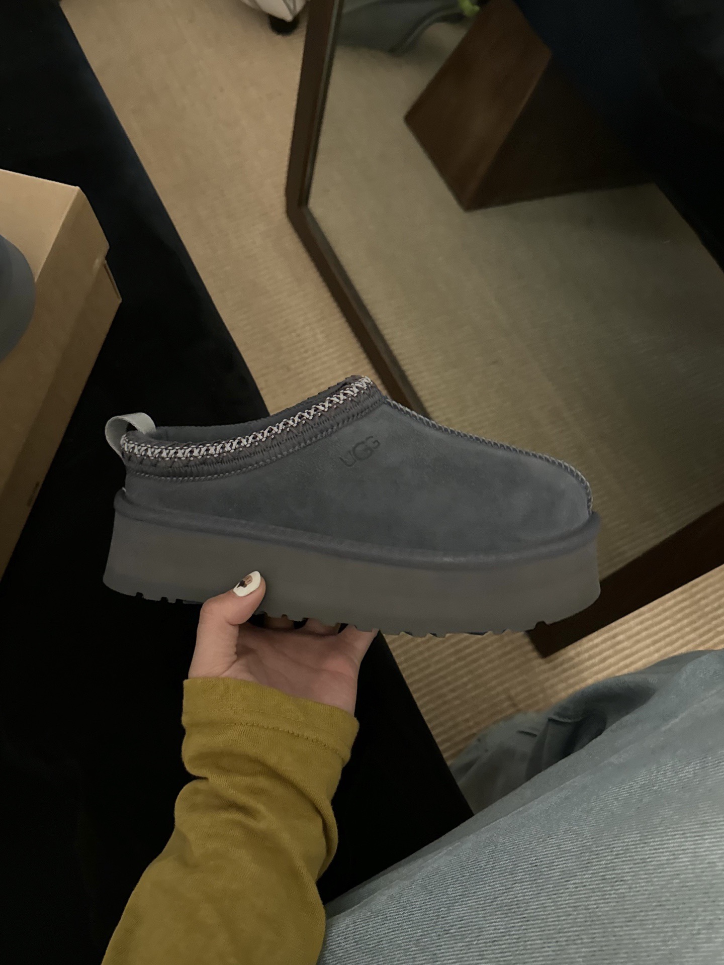 UGG 어그 클래식 미니 부츠 그레이 6