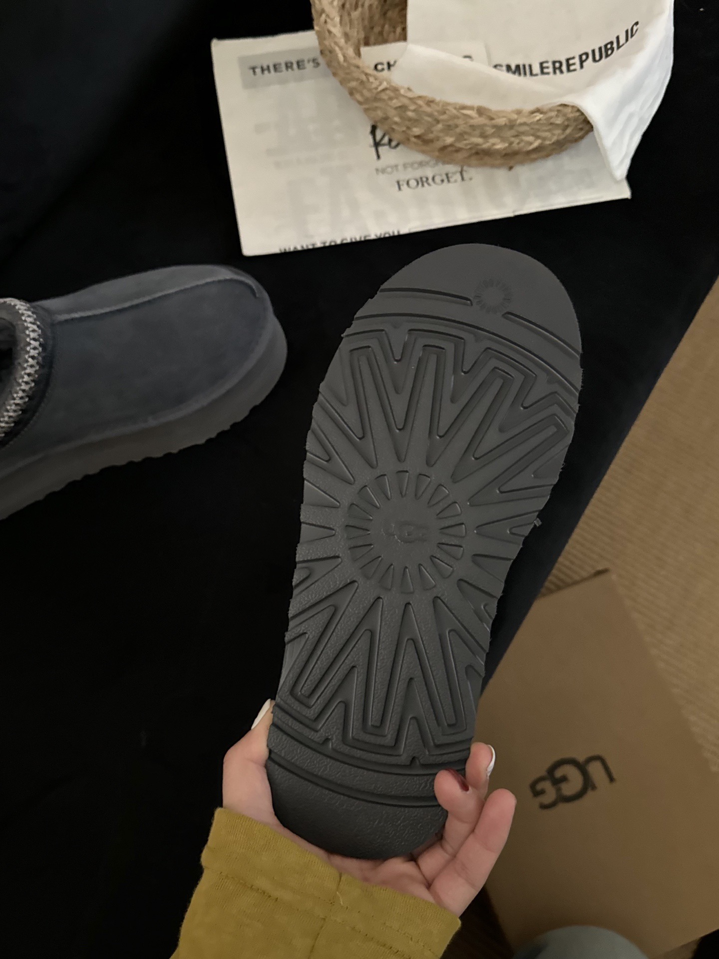 UGG 어그 클래식 미니 부츠 그레이 10