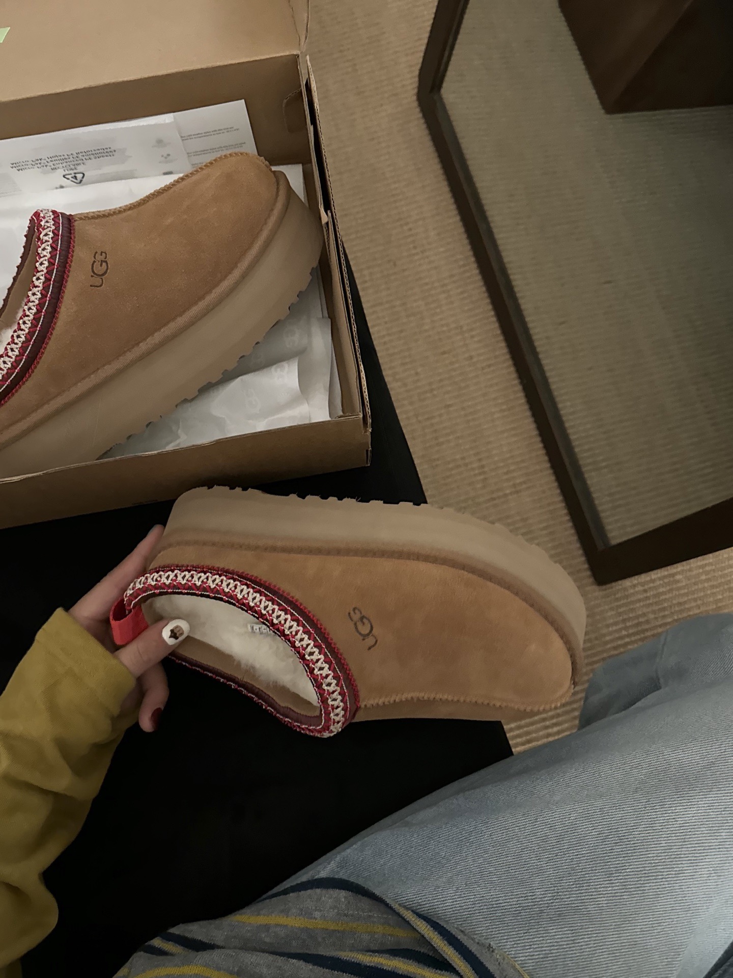 UGG 어그 클래식 미니 부츠 그레이 9