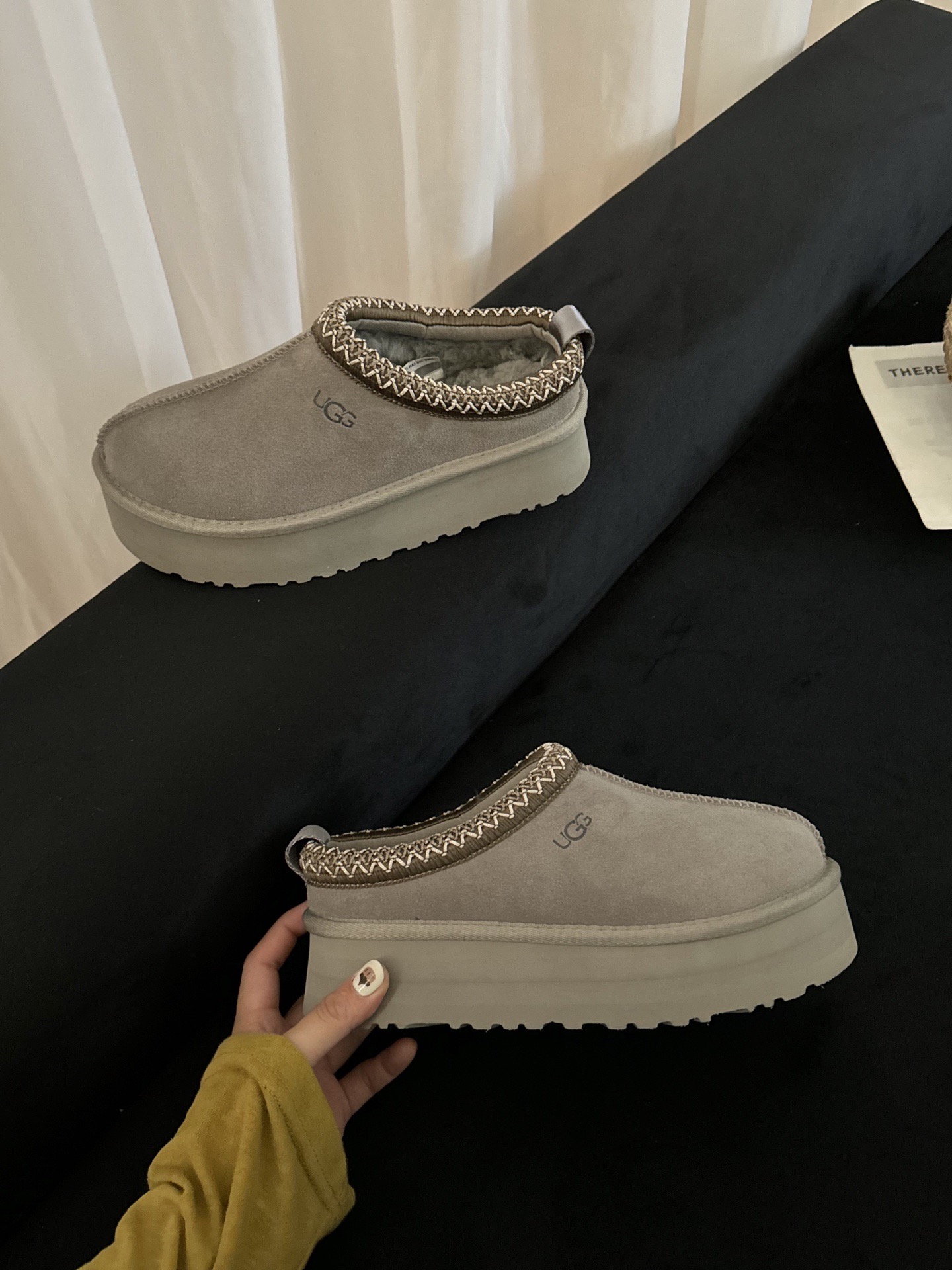 UGG 어그 양털 슬립온 베이지 8