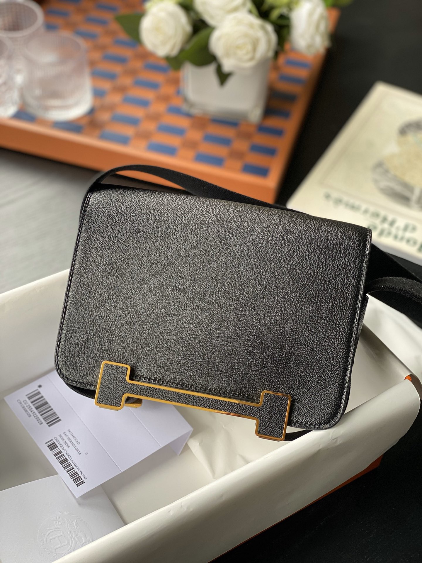 Hermes 에르메스 GetaBag 게타백 크로스백 20cm 6