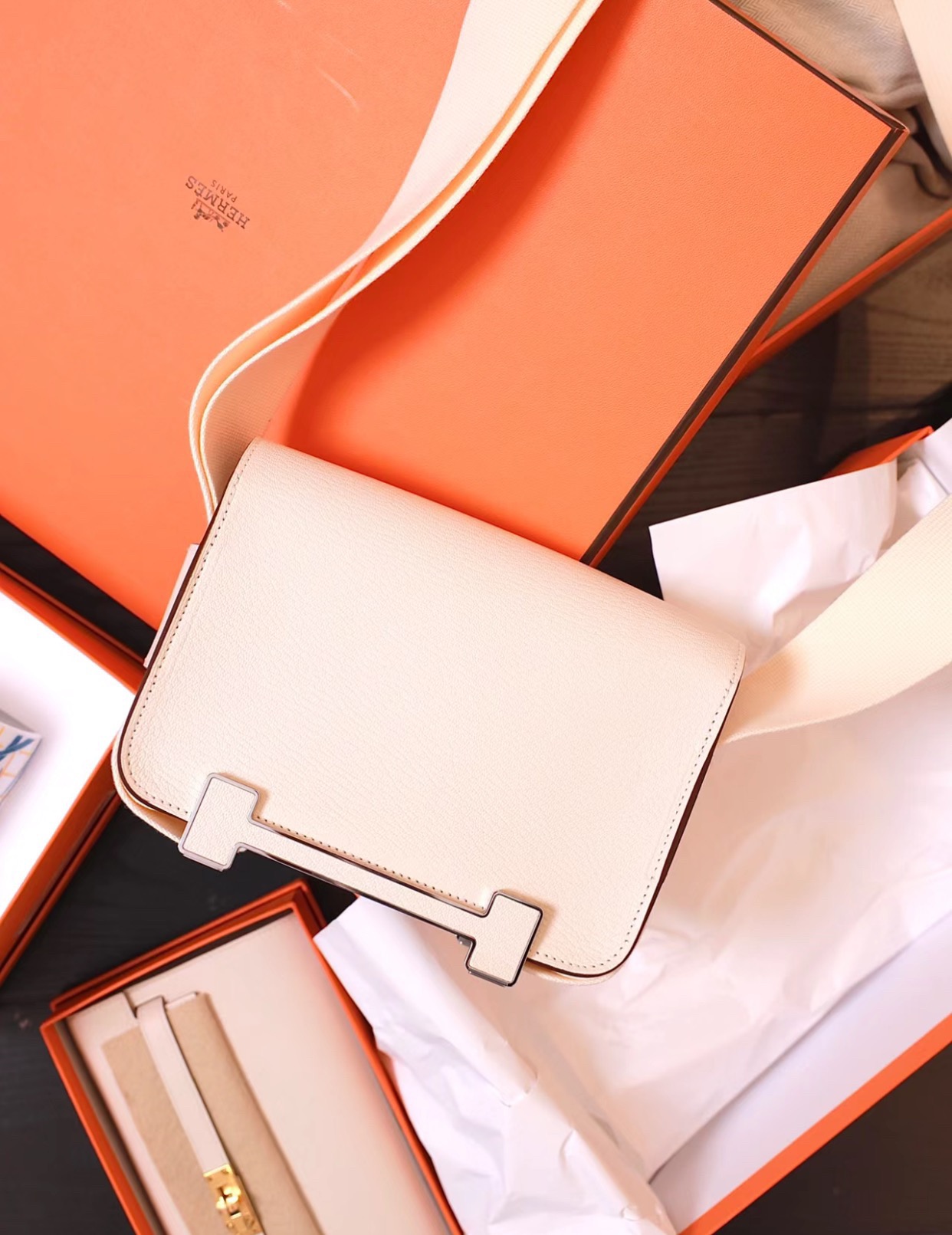 Hermes 에르메스 GetaBag 게타백 크로스백 20cm 2