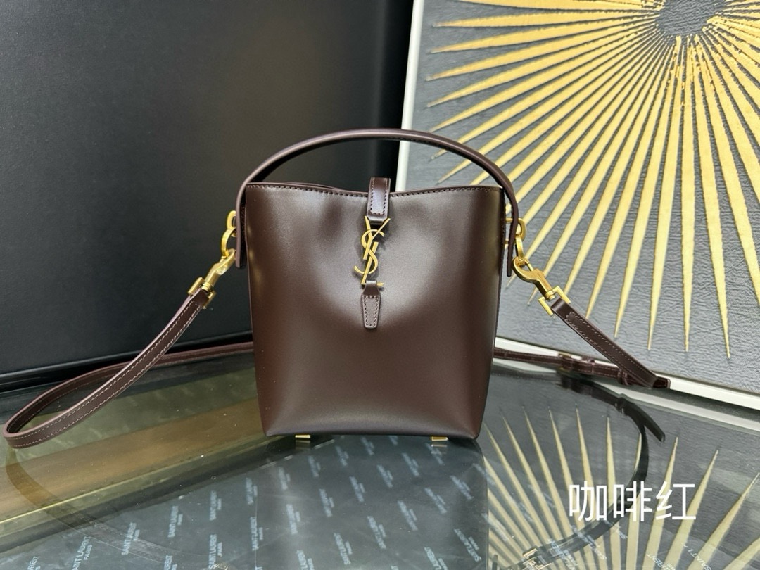 Saint Laurent 생로랑 LEO 37 미니 버킷백 1