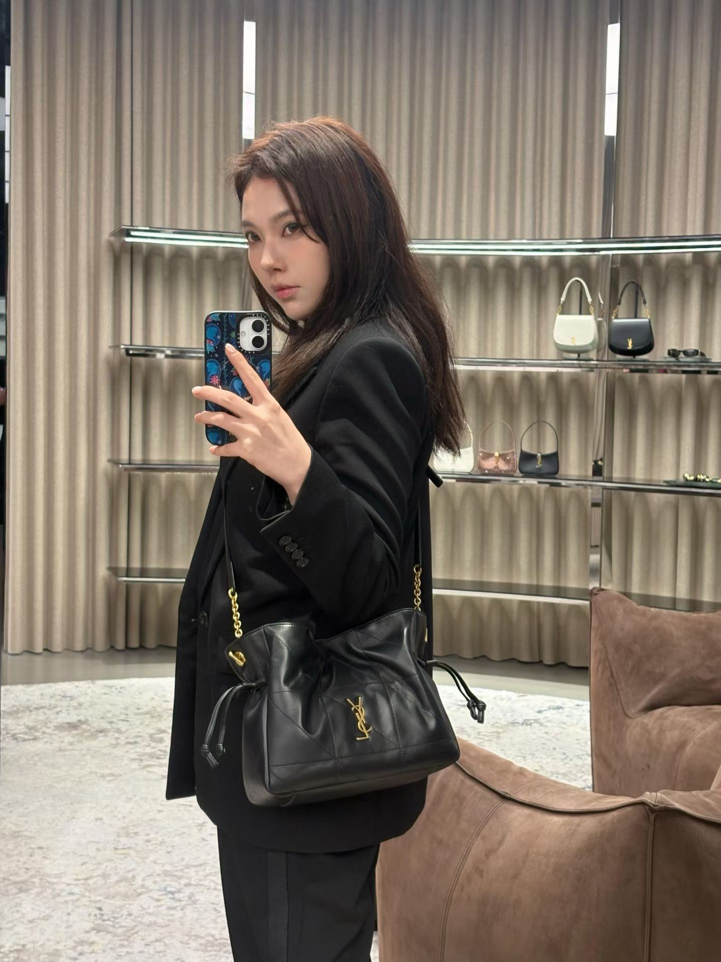 Saint Laurent JAMIE Shoulder Pouch 생로랑 제이미 숄더백 862712 1