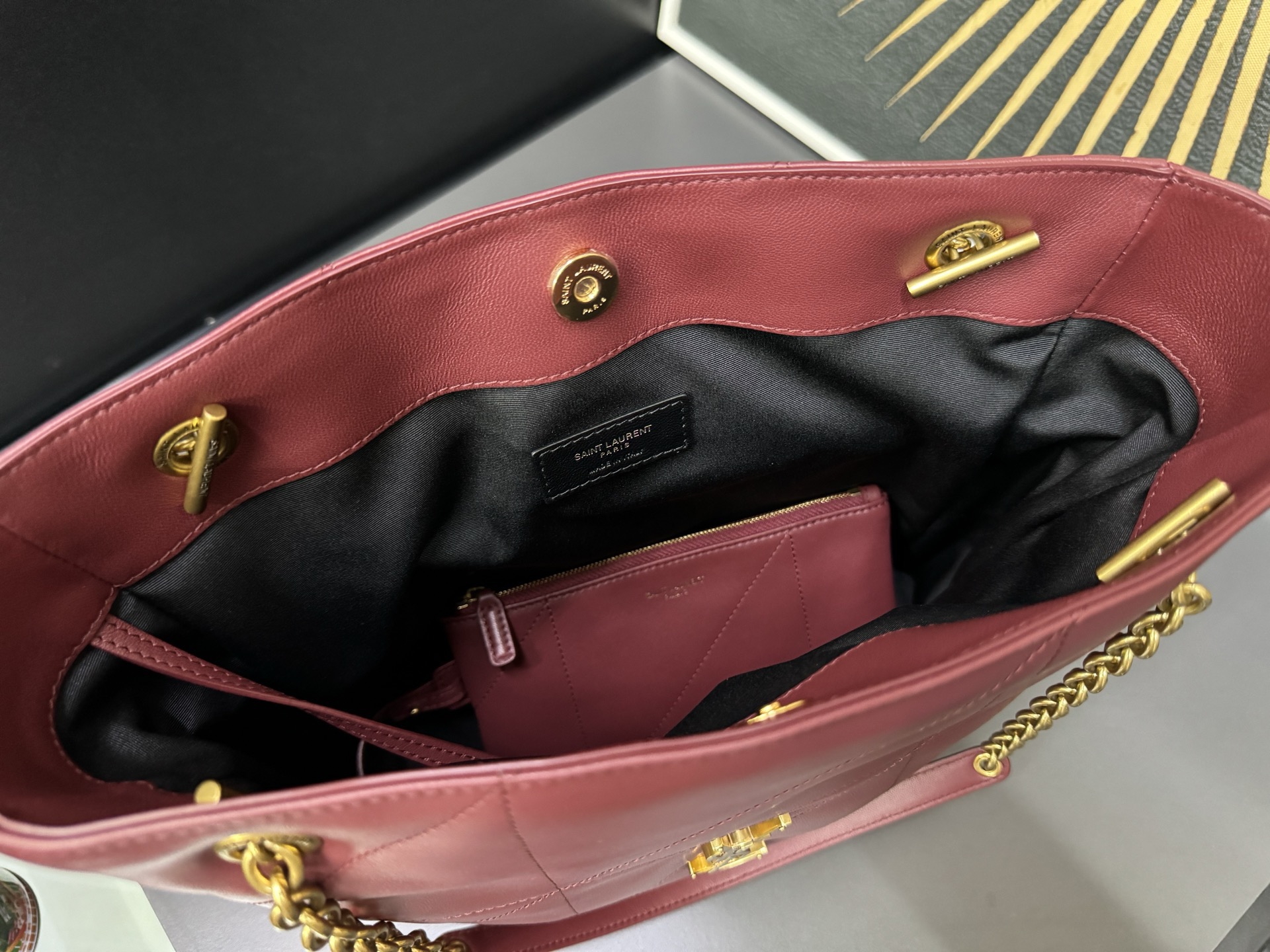 Saint Laurent Jamie Shopping 생로랑 제이미 스몰 쇼핑백 숄더백 833948 7