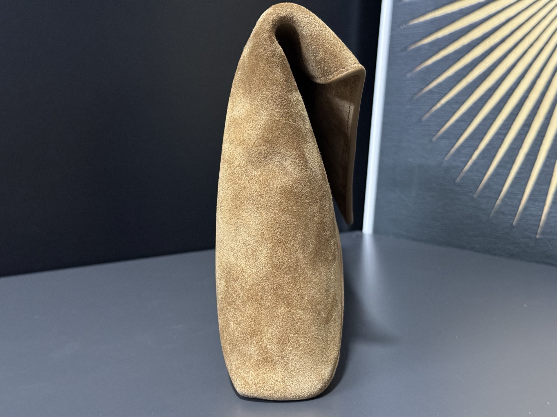 Saint Laurent Cassandre 생로랑 스웨이드 라지 엔벨로프 클러치/파우치백 7