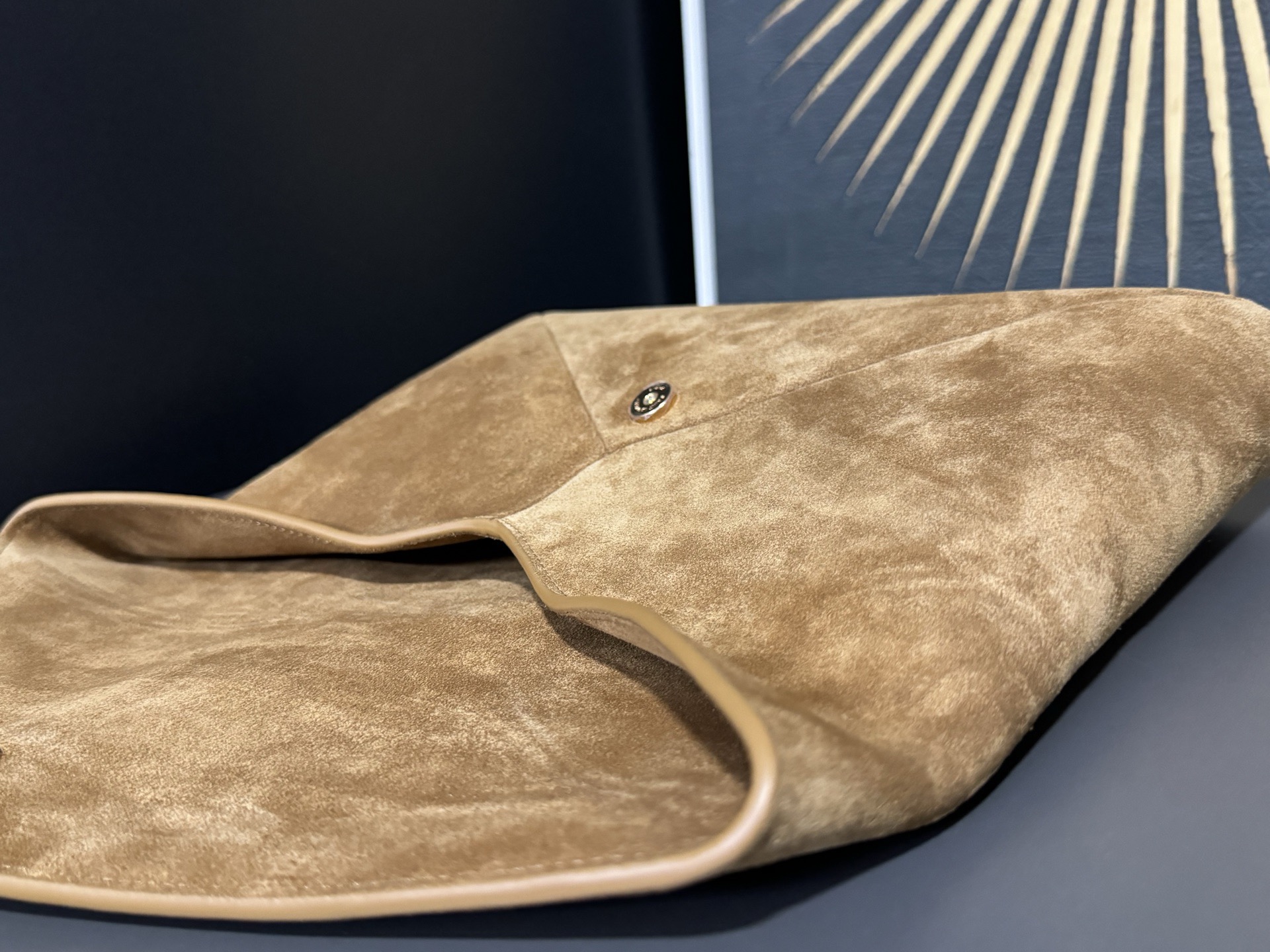 Saint Laurent Cassandre 생로랑 스웨이드 라지 엔벨로프 클러치/파우치백 8