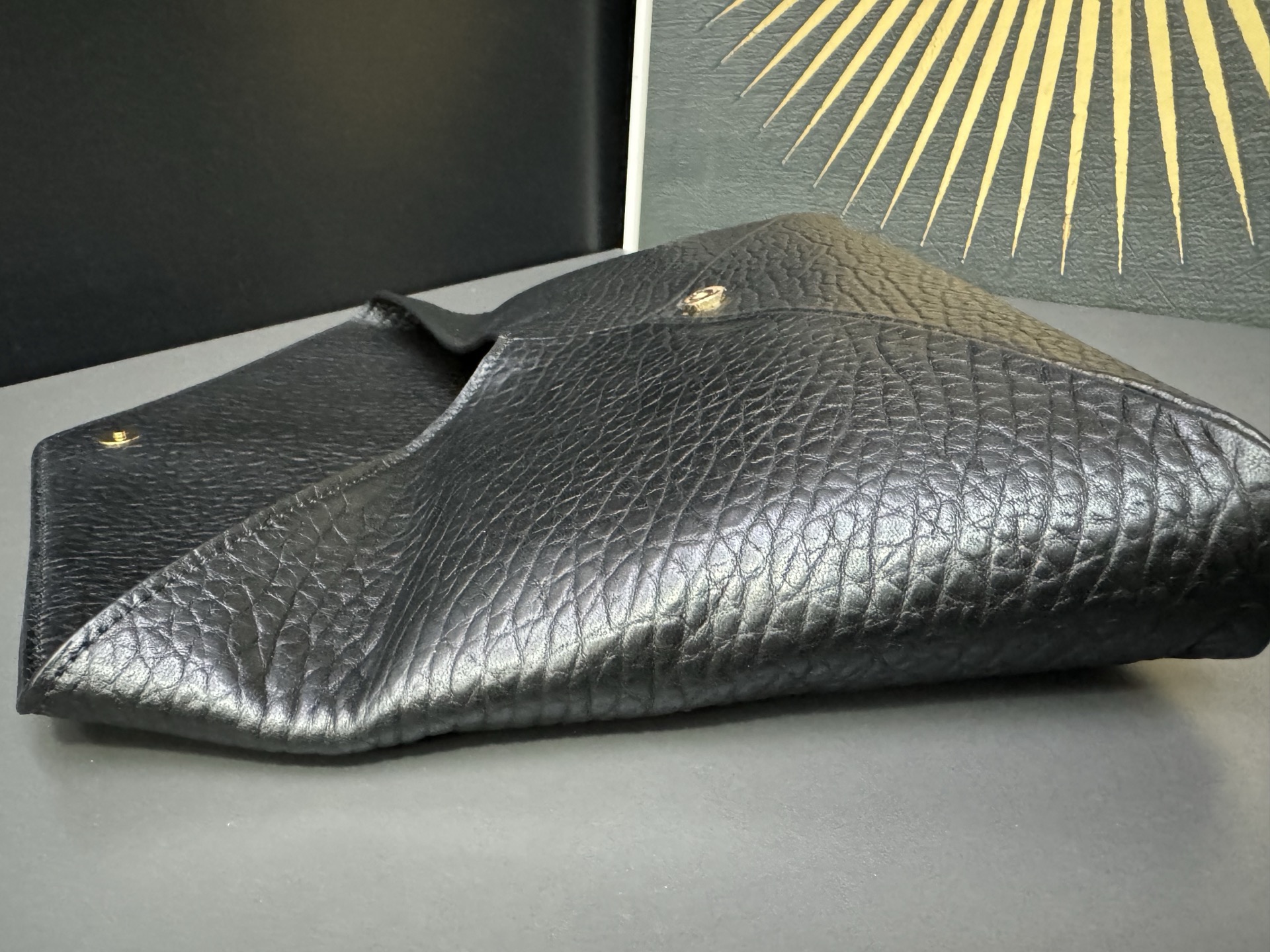 Saint Laurent Cassandre 생로랑 스웨이드 라지 엔벨로프 클러치/파우치백 7