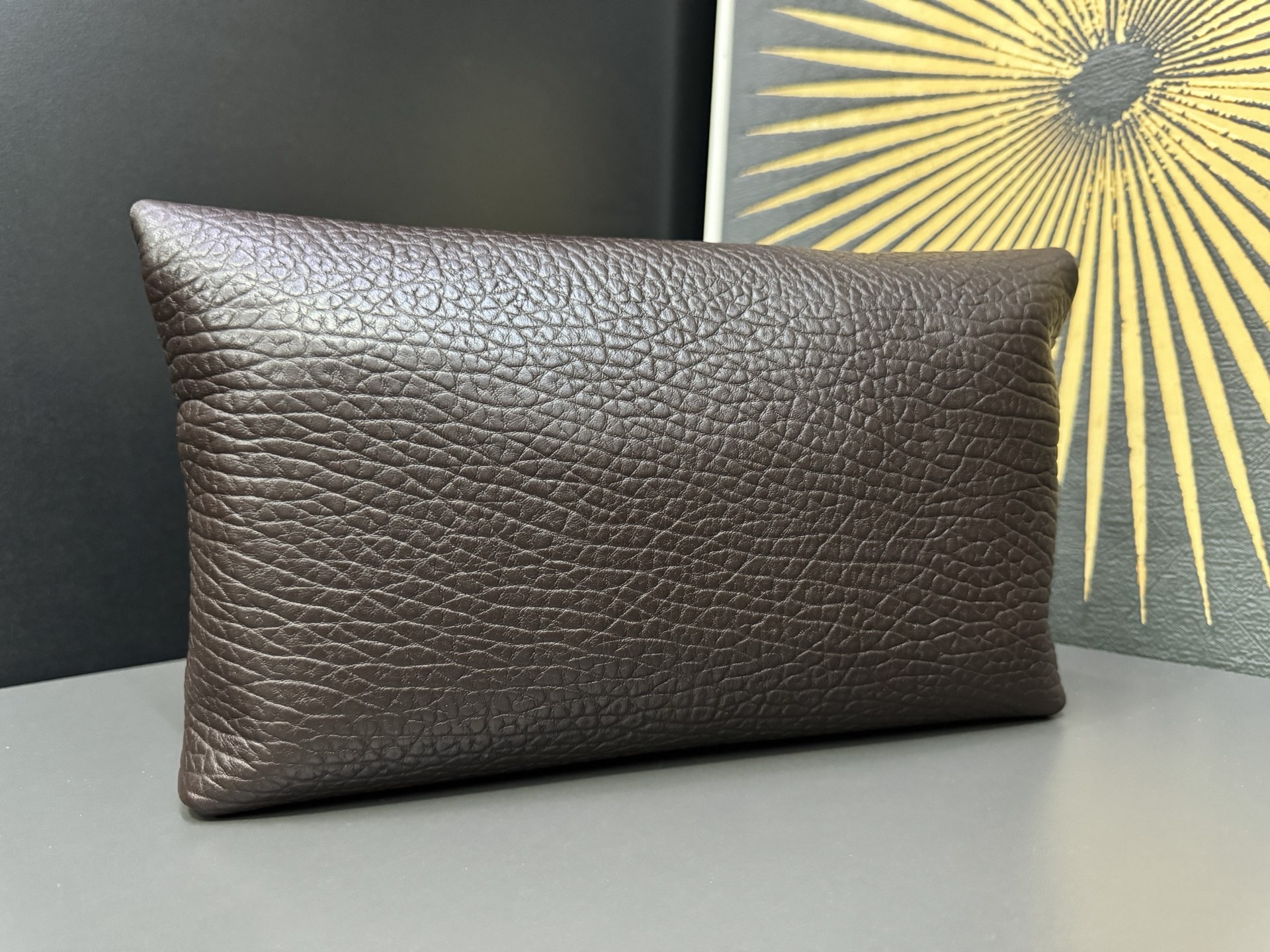 Saint Laurent Cassandre 생로랑 스웨이드 라지 엔벨로프 클러치/파우치백 6