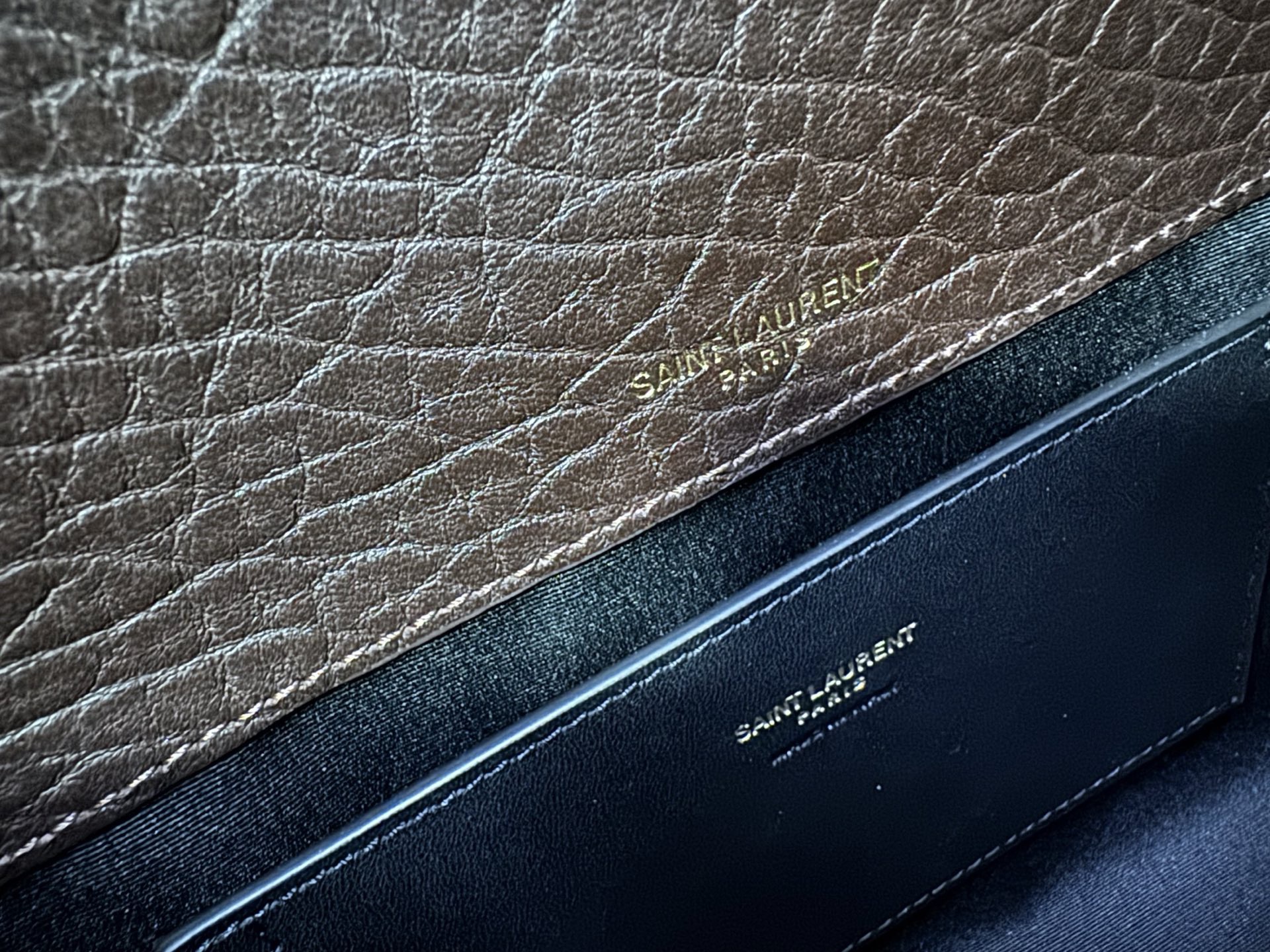 Saint Laurent Cassandre 생로랑 스웨이드 라지 엔벨로프 클러치/파우치백 8