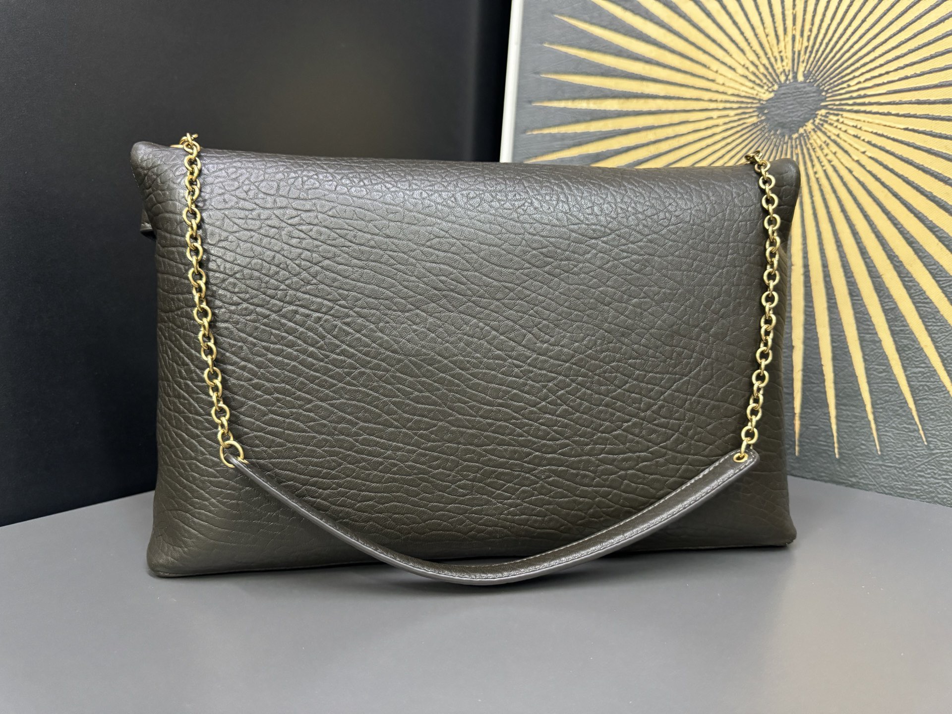 Saint Laurent Cassandra 생로랑 엑스트라 라지 엔벨로프 스타일 숄더/클러치 백 3