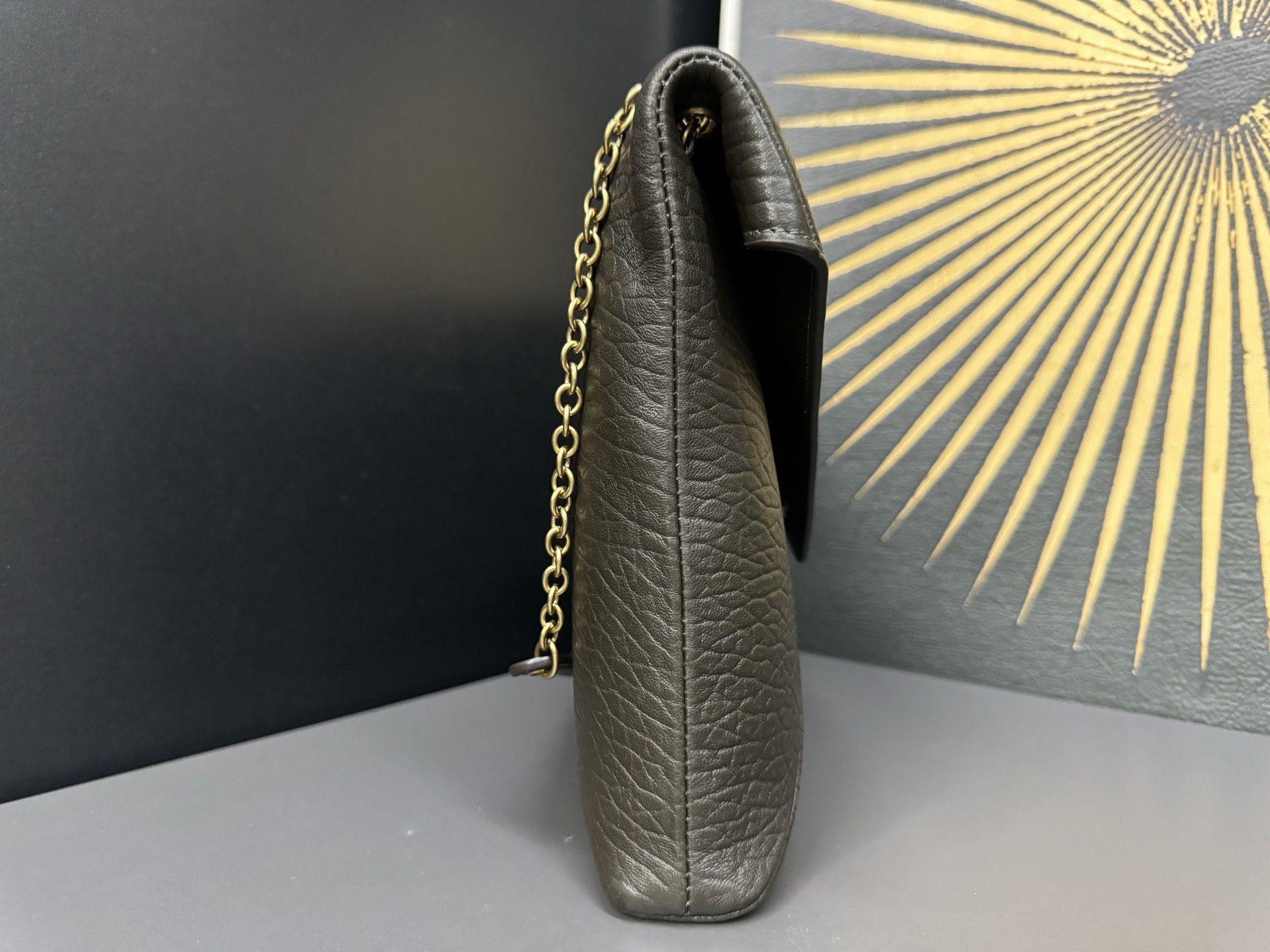 Saint Laurent Cassandra 생로랑 엑스트라 라지 엔벨로프 스타일 숄더/클러치 백 8