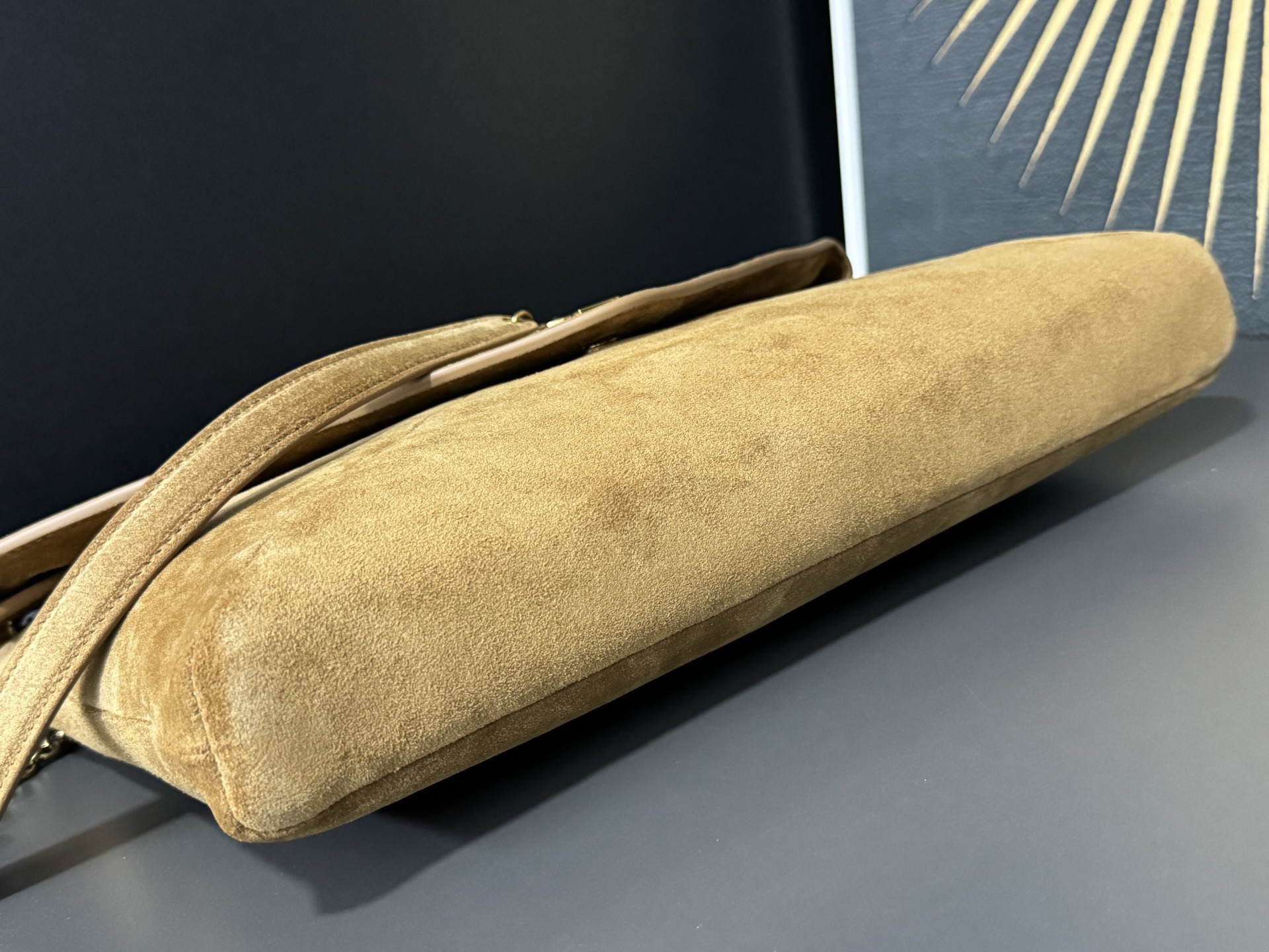 Saint Laurent Cassandra 생로랑 엑스트라 라지 엔벨로프 스타일 숄더/클러치 백 4