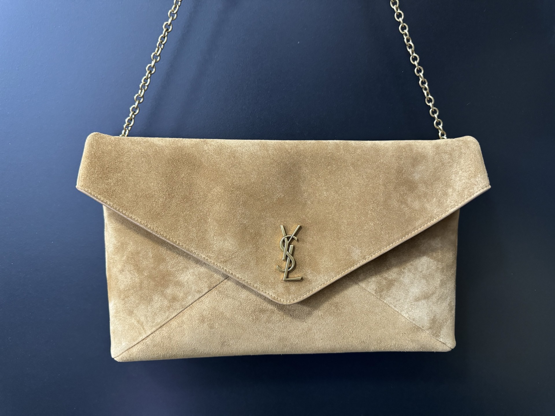 Saint Laurent Cassandra 생로랑 엑스트라 라지 엔벨로프 스타일 숄더/클러치 백 7