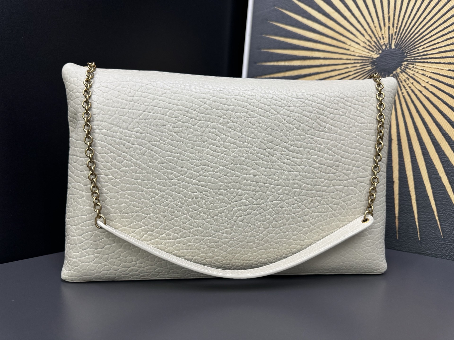 Saint Laurent Cassandra 생로랑 엑스트라 라지 엔벨로프 스타일 숄더/클러치 백 3