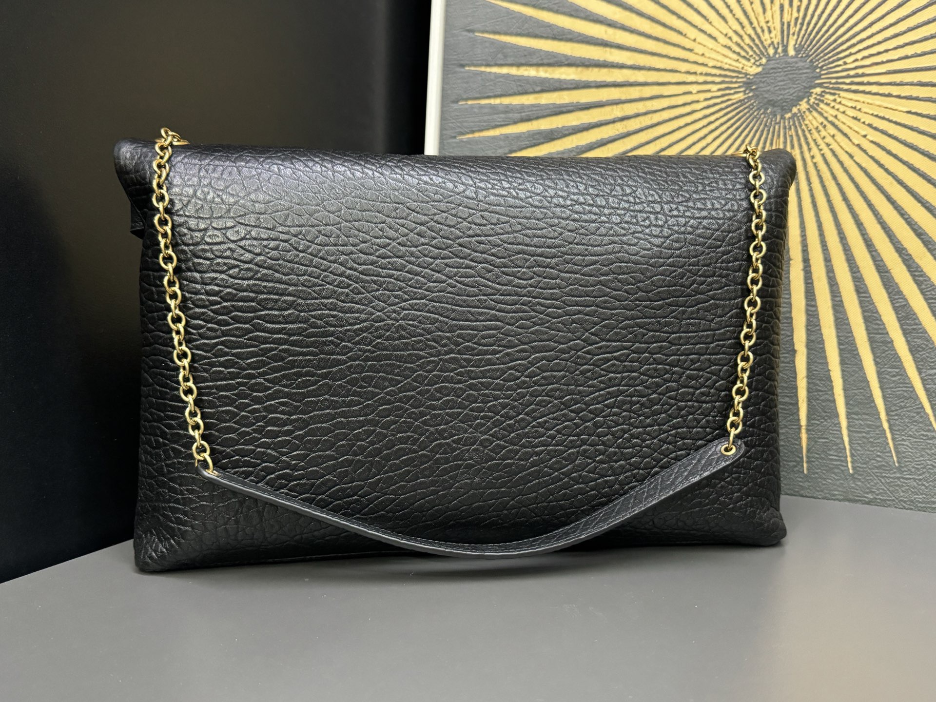 Saint Laurent Cassandra 생로랑 엑스트라 라지 엔벨로프 스타일 숄더/클러치 백 3