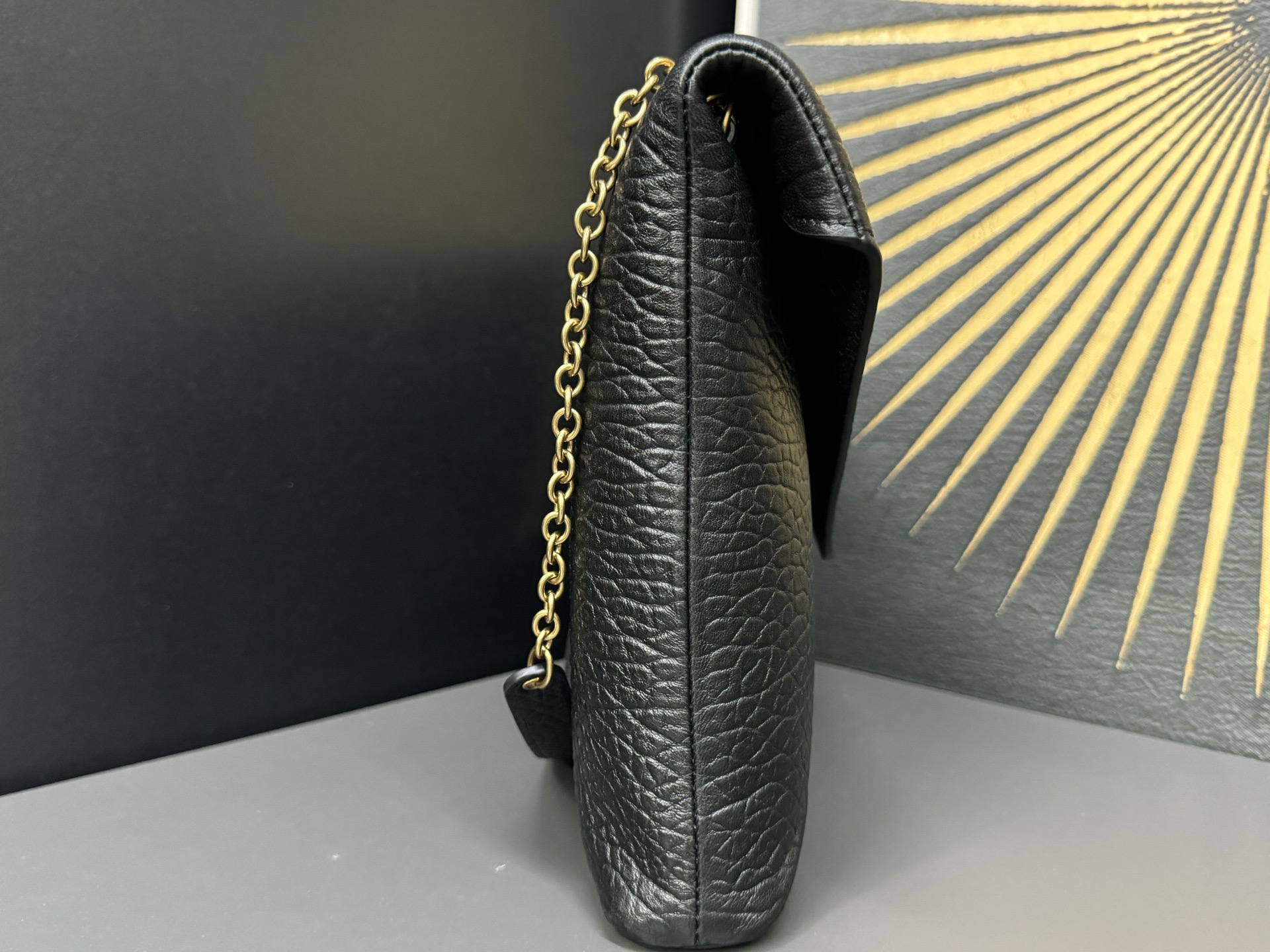 Saint Laurent Cassandra 생로랑 엑스트라 라지 엔벨로프 스타일 숄더/클러치 백 7