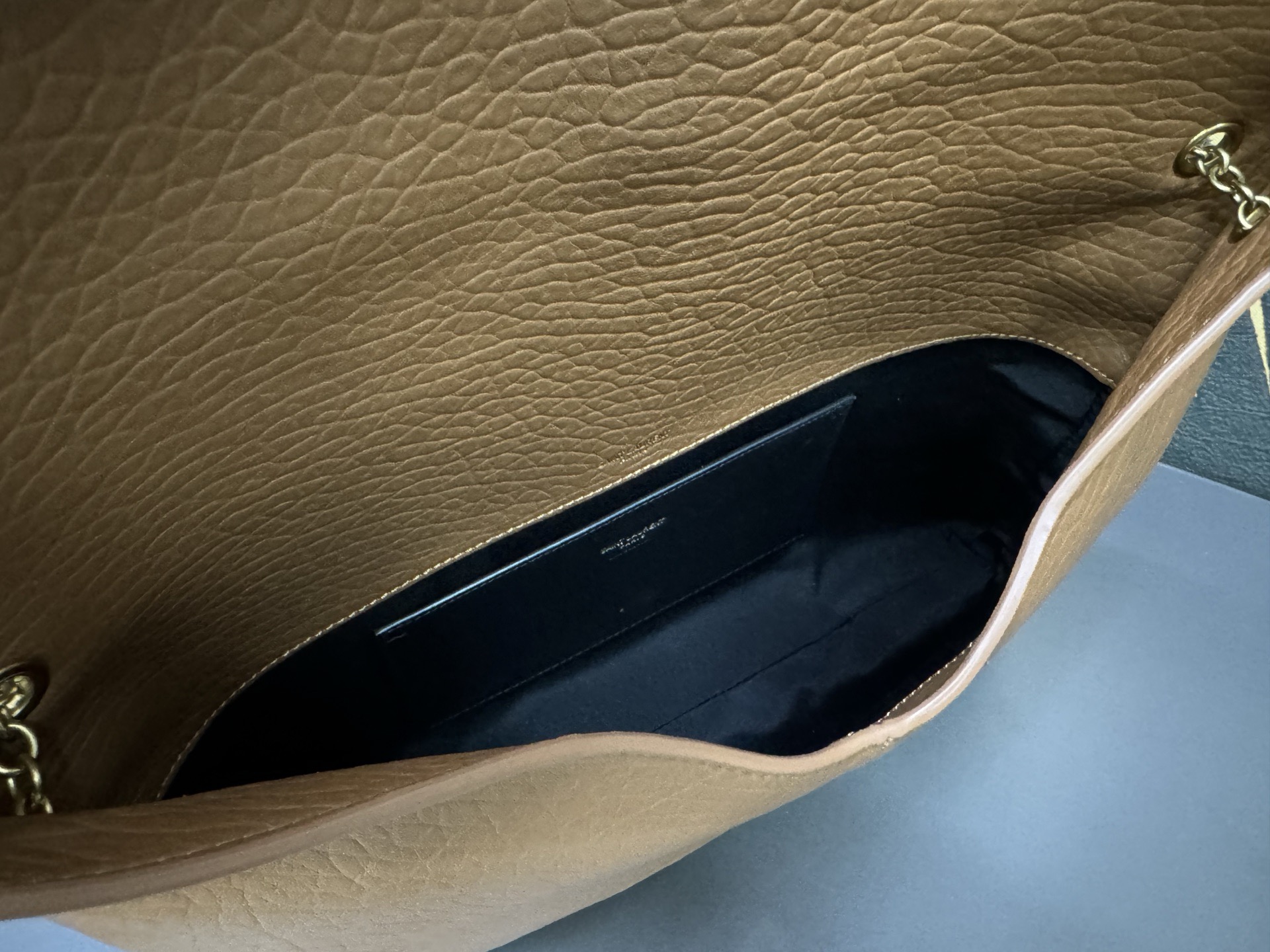 Saint Laurent Cassandra 생로랑 엑스트라 라지 엔벨로프 스타일 숄더/클러치 백 6