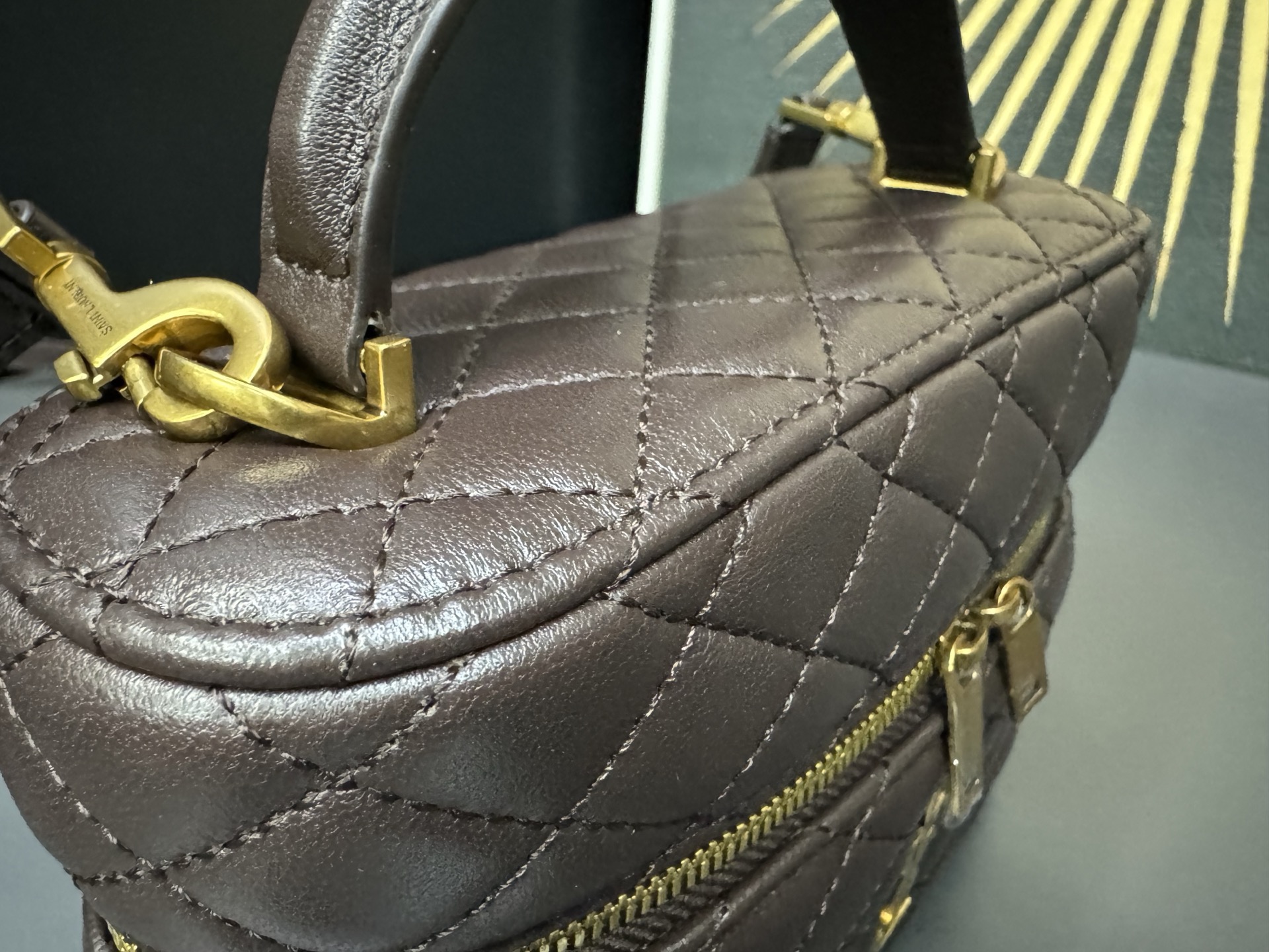 SAINT LAURENT Gaby Vanity 생로랑 가비 바니티 백 9