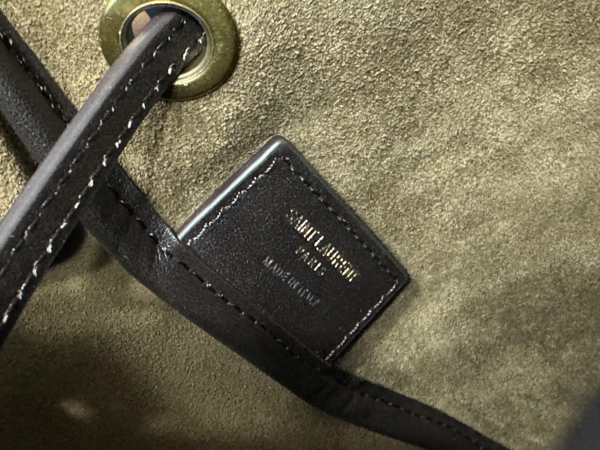 SAINT LAURENT Supple Bucket 생로랑 미니 버킷백 840888 7