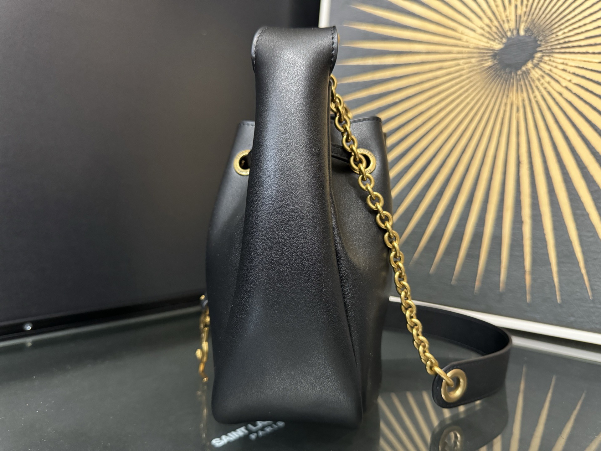 SAINT LAURENT Supple Bucket 생로랑 미니 버킷백 840888 4