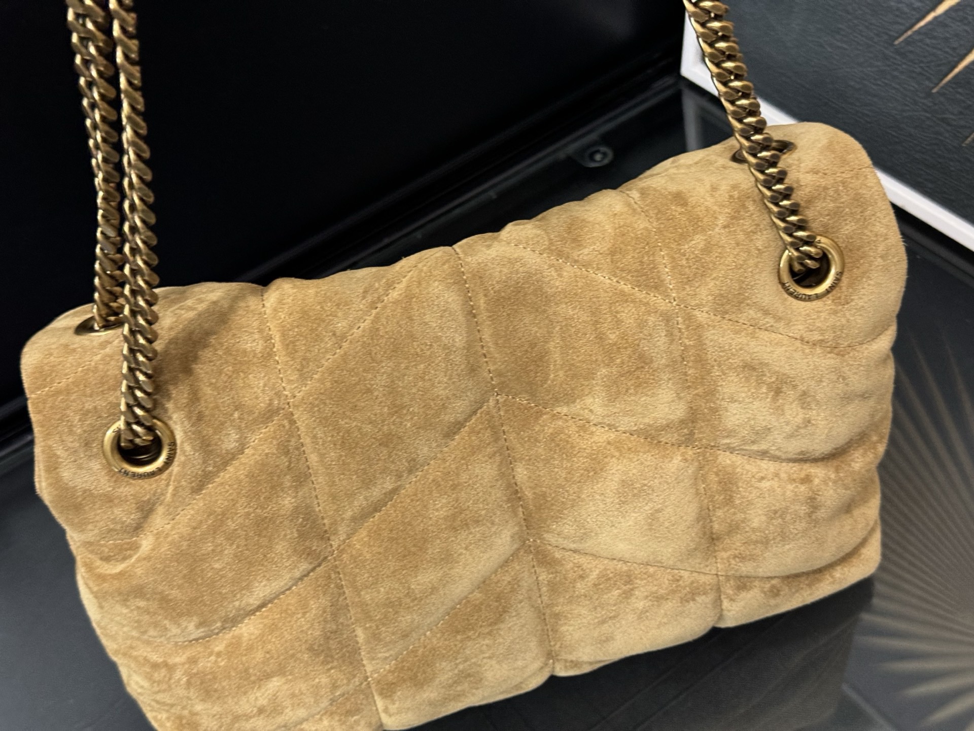 Saint Laurent Lulu Puffer Small  생로랑 루루 푸퍼 숄더백 577476 6