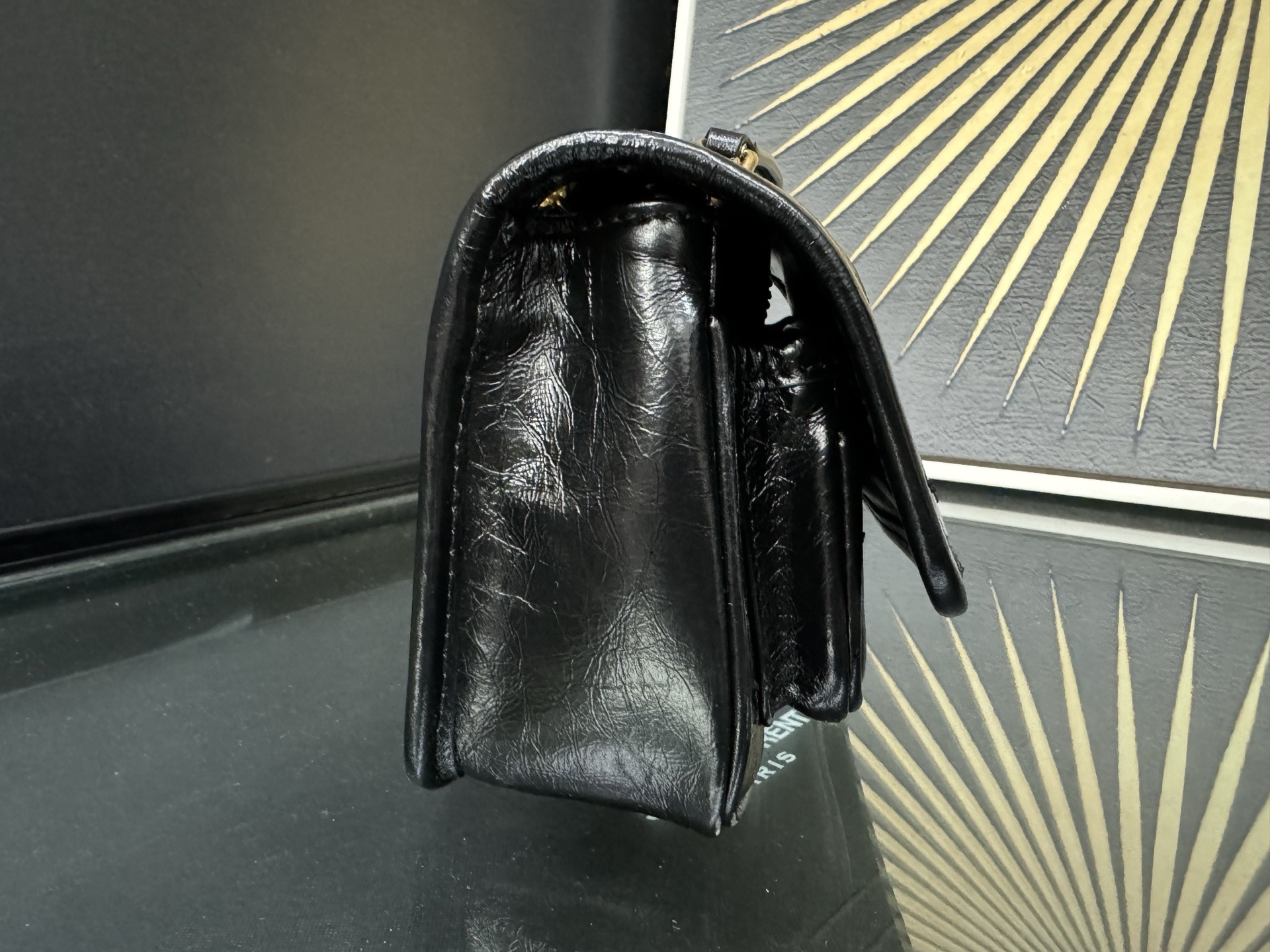 Saint Laurent Niki Mini 생로랑 니키 그레인 램스킨 미니 백 8