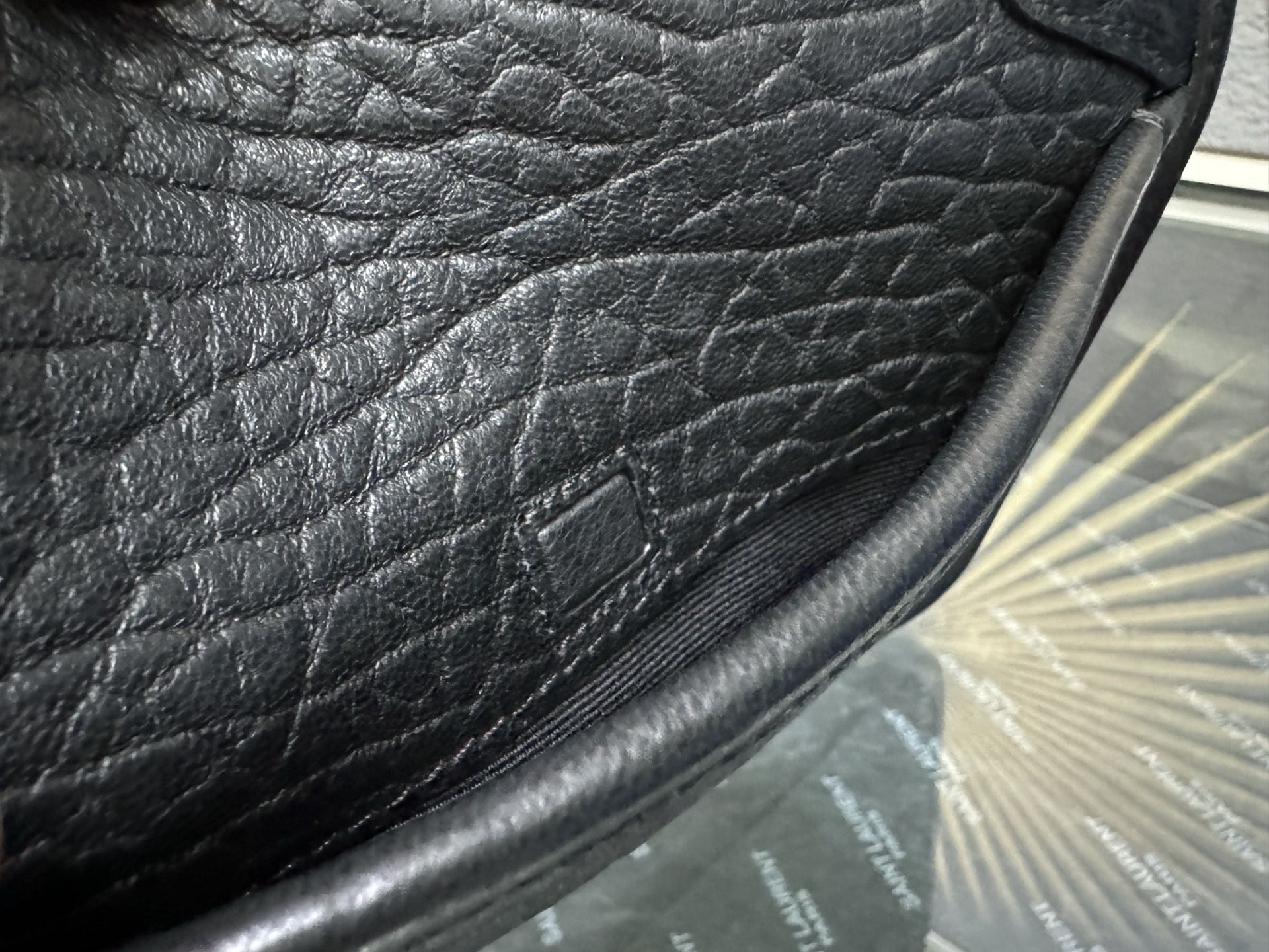 Saint Laurent Niki Mini 생로랑 니키 그레인 램스킨 미니 백 7